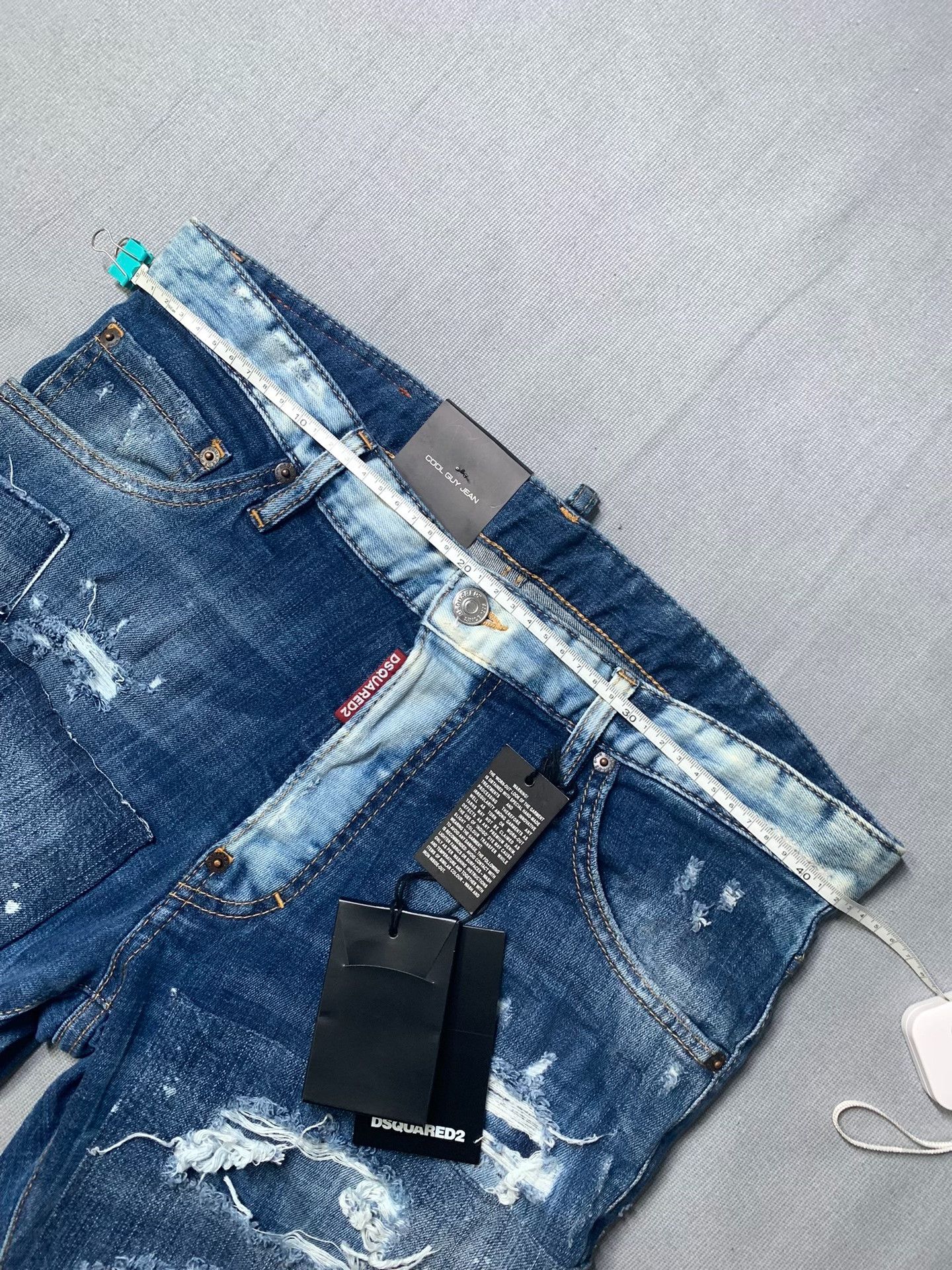 Dsquared2 Dsquared2 Distressed Spliced Jeans Size US 32 / EU 48 - 7 Thumbnail