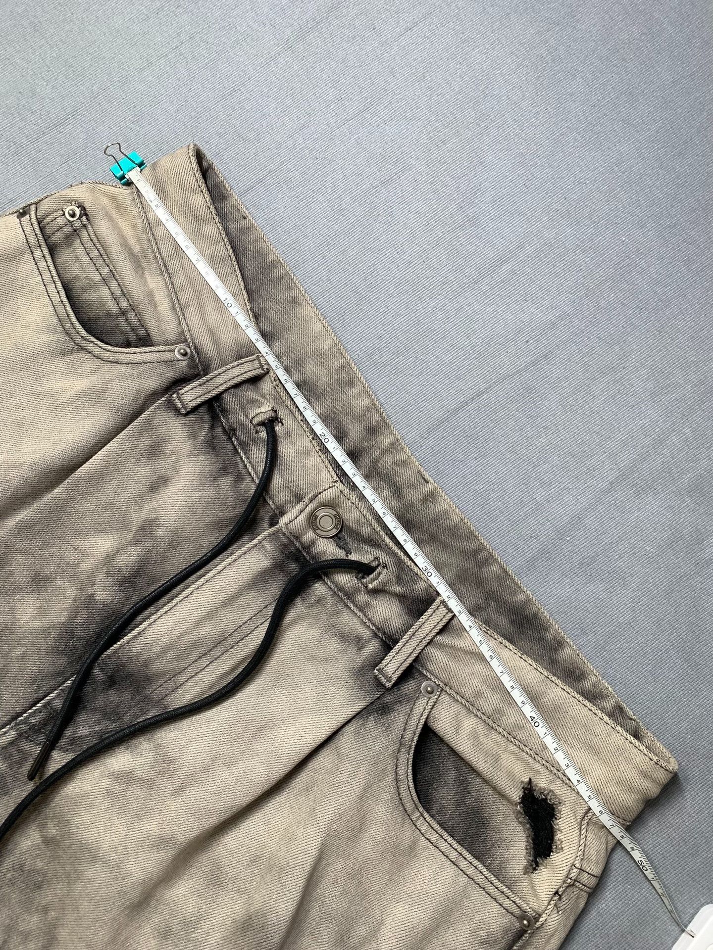 Juun.J juun.j Washed Distressed Wide-Leg Jeans Size US 30 / EU 46 - 7 Thumbnail
