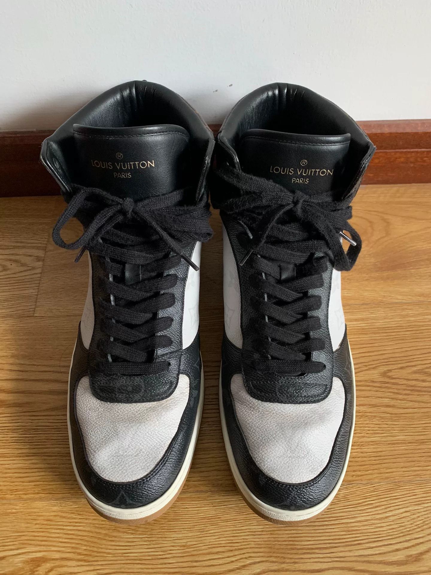 Louis Vuitton Louis Vuitton Rivoli High-Top Sneakers Size US 9 / EU 42 - 2 Thumbnail