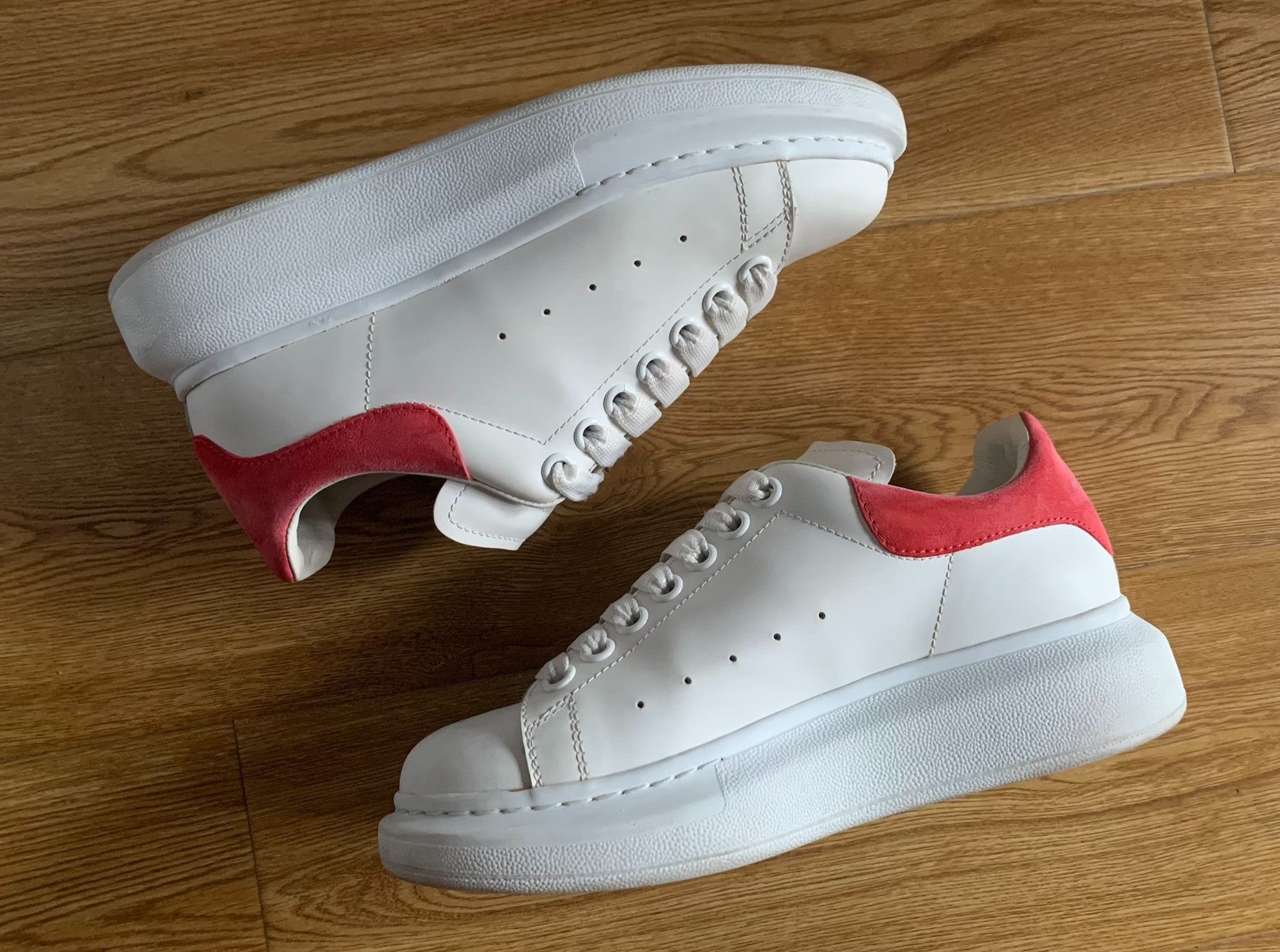 Alexander McQueen Alexander McQueen Red Tail Platform Sneakers Size US 6.5 / IT 36.5 - 4 Thumbnail