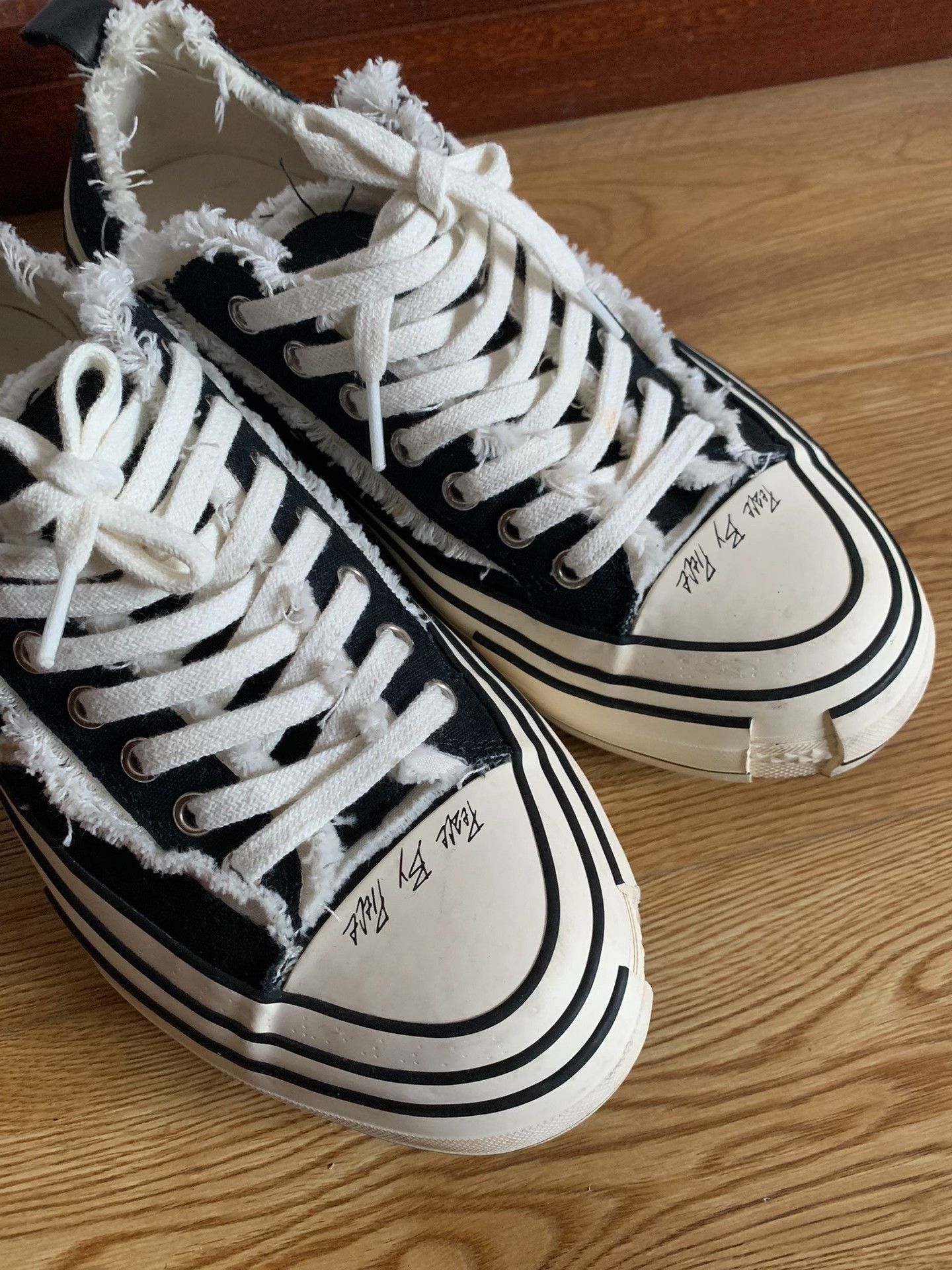 xVESSEL XVessel Van Ness Low Cork Deconstructed Sneakers Size US 10 / EU 43 - 6 Thumbnail