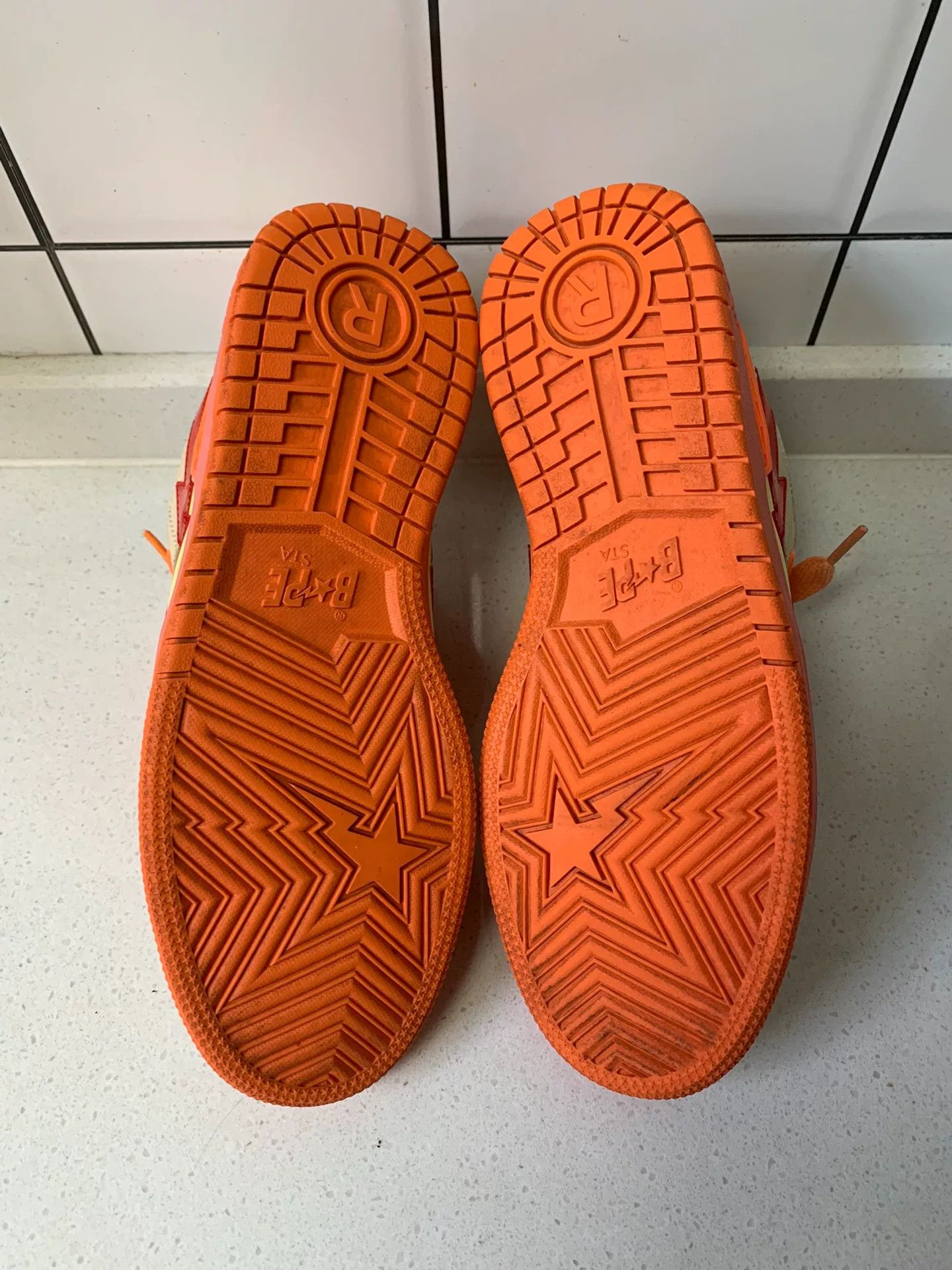 Bape BAPE SK8 STA Leather Skate Shoes Size US 8 / EU 41 - 6 Thumbnail