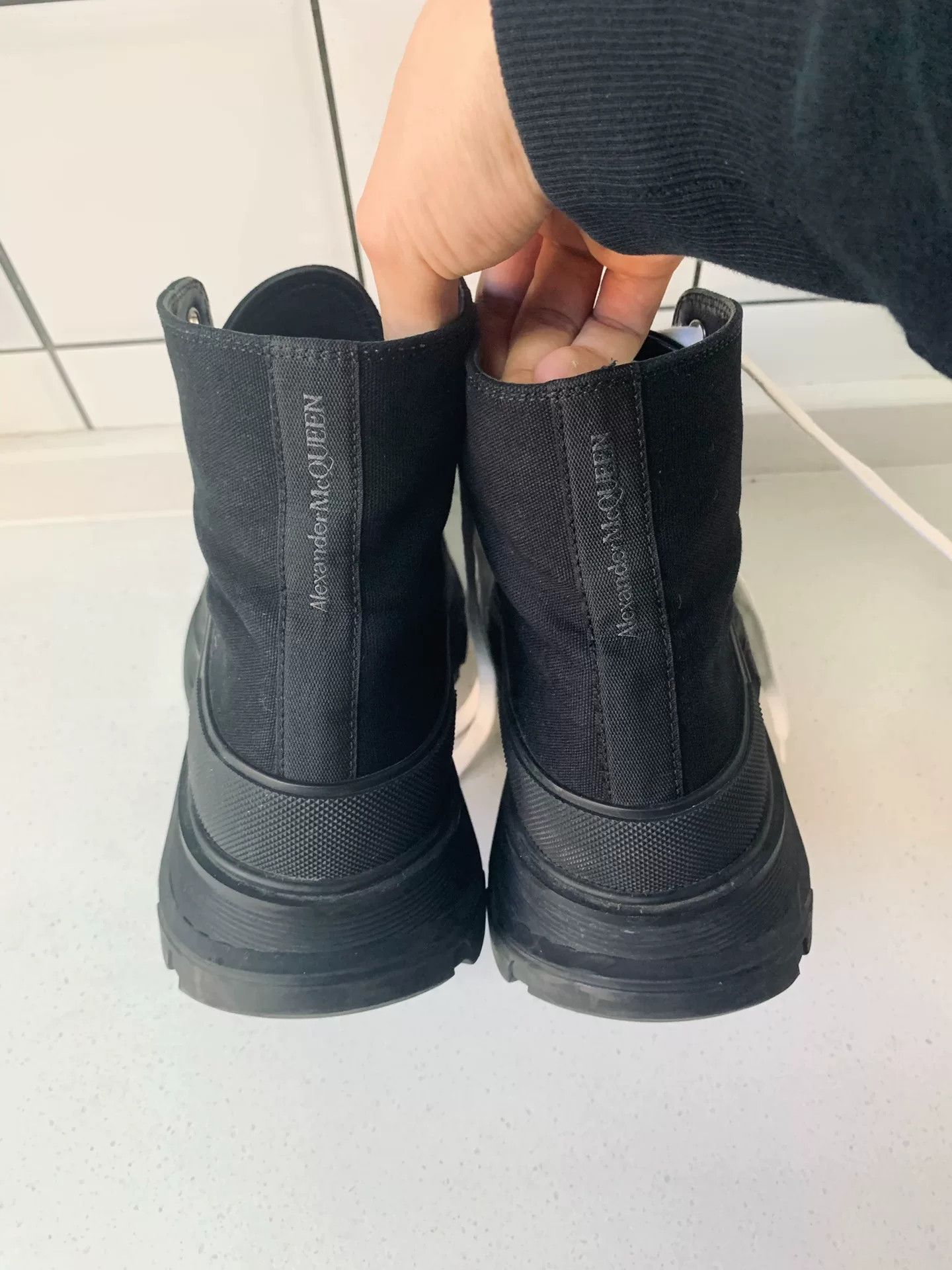 Alexander McQueen Alexander McQueen Tread High-Top Sneakers Size US 8.5 / EU 41-42 - 5 Thumbnail