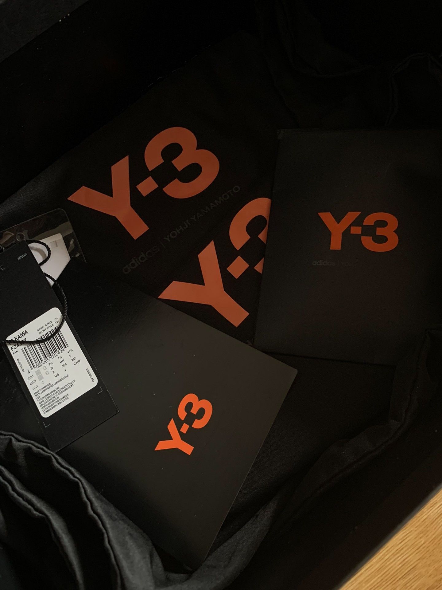 Y-3 Y-3 Yohji Yamamoto Adidas Kaiwa Size US 8.5 / EU 41-42 - 9 Thumbnail