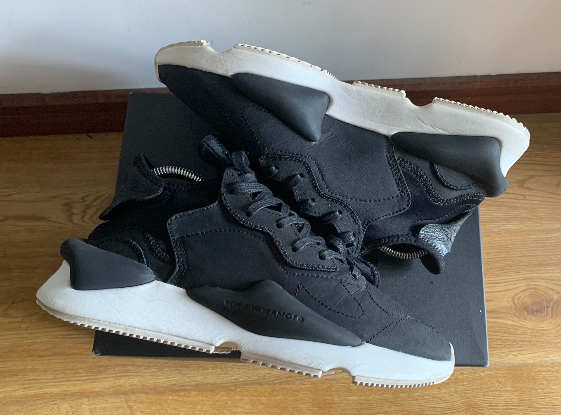 Y-3 Y-3 Yohji Yamamoto Adidas Kaiwa Size US 8.5 / EU 41-42 - 4 Thumbnail