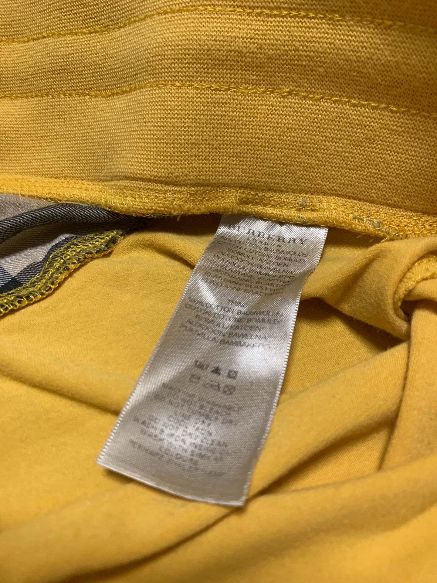 Burberry Burberry London Yellow Track Pants M Size US 28 / EU 44 - 6 Thumbnail
