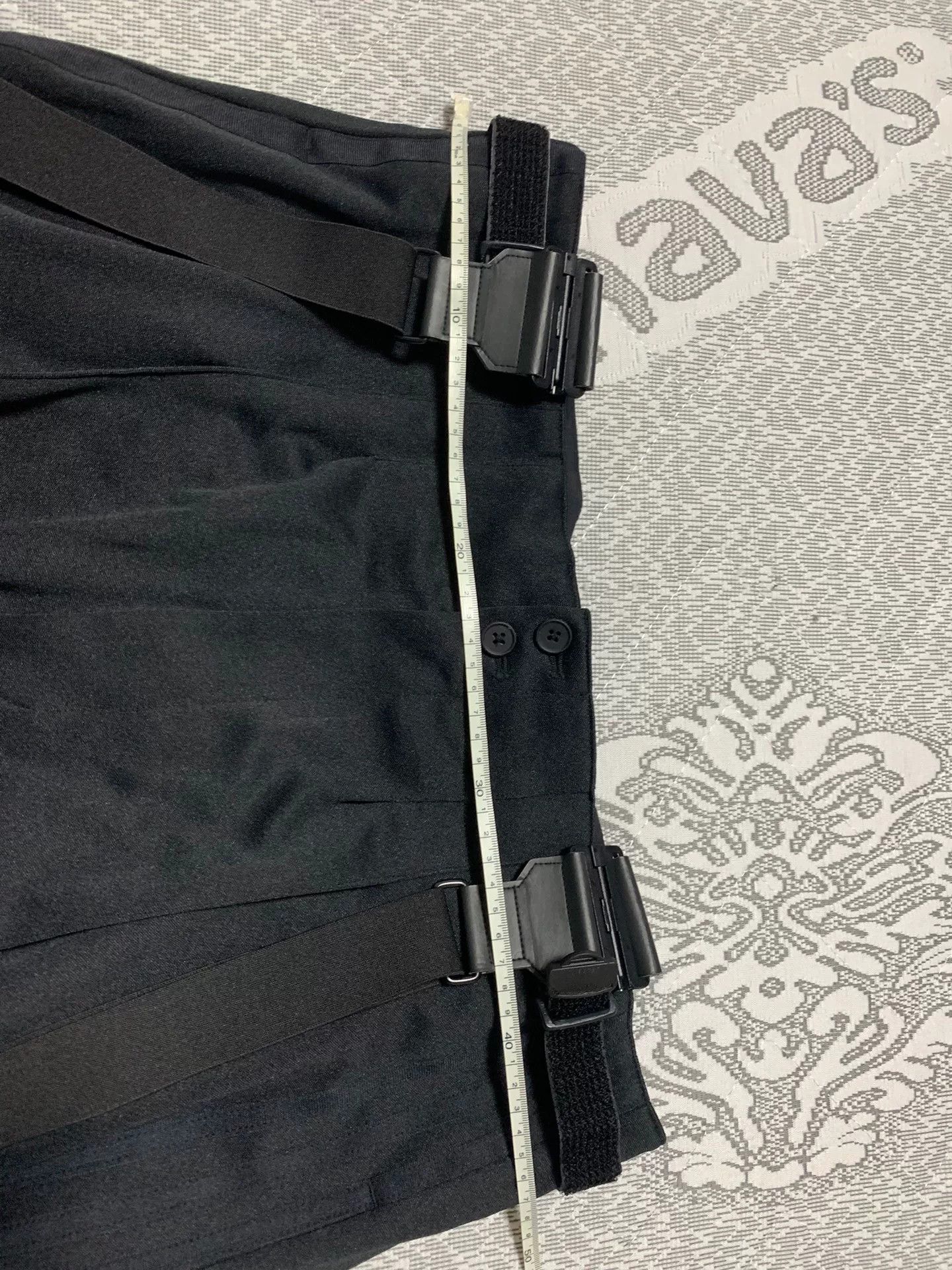 Y-3 Y3 adidas Yohji Yamamoto suspender wide-leg pants Size US 35 - 6 Thumbnail