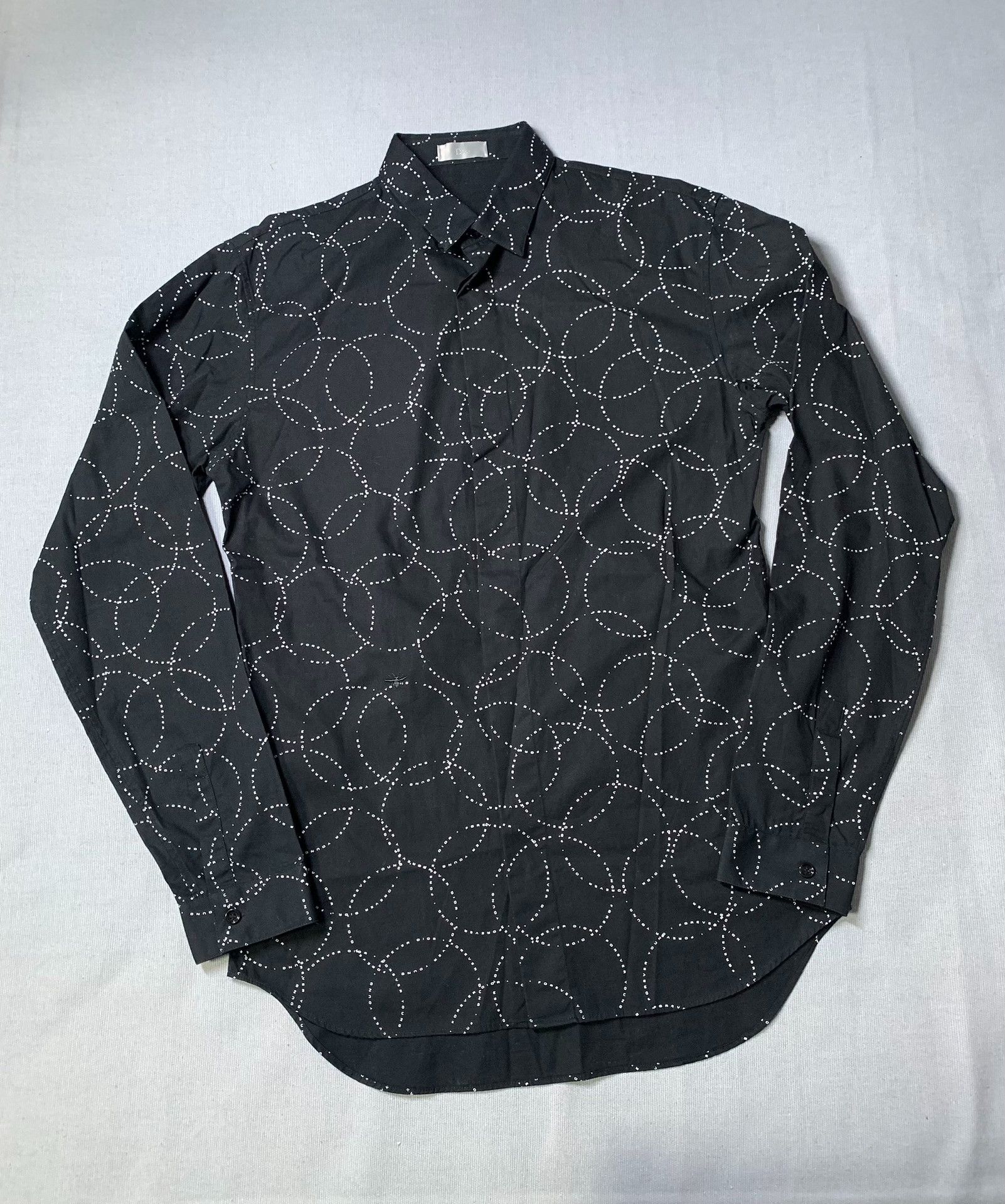 Dior Dior Bee Embroidery All-Over Print Shirt Size S / US 4 / IT 40 - 2 Thumbnail