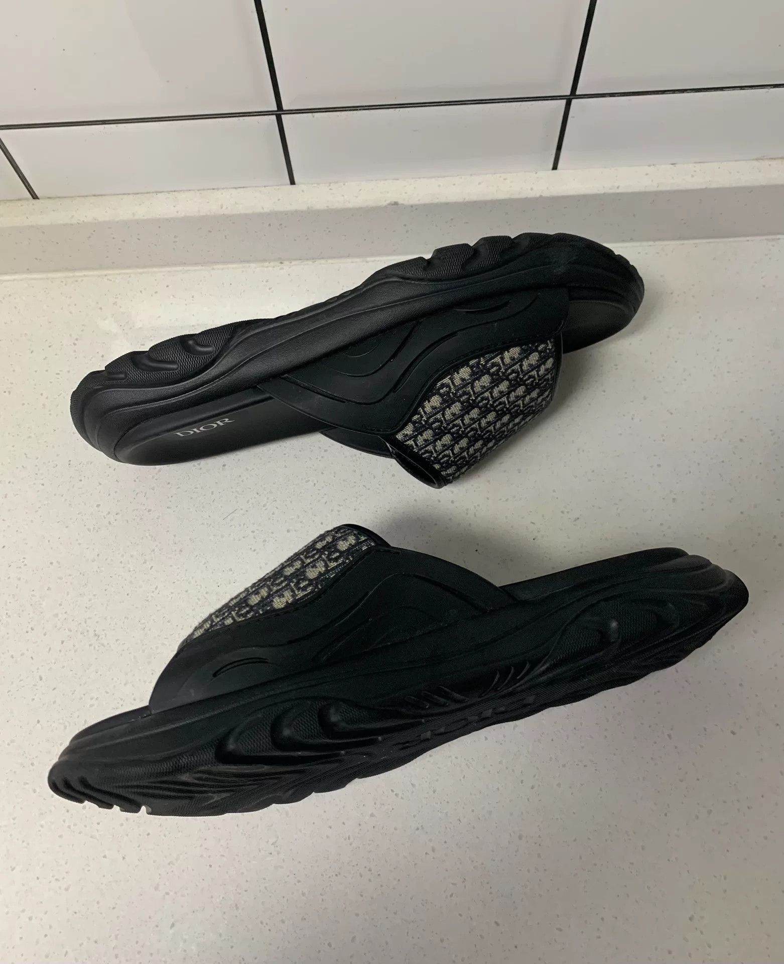 Dior Dior Monogram Print Slippers Size US 8 / EU 41 - 3 Thumbnail