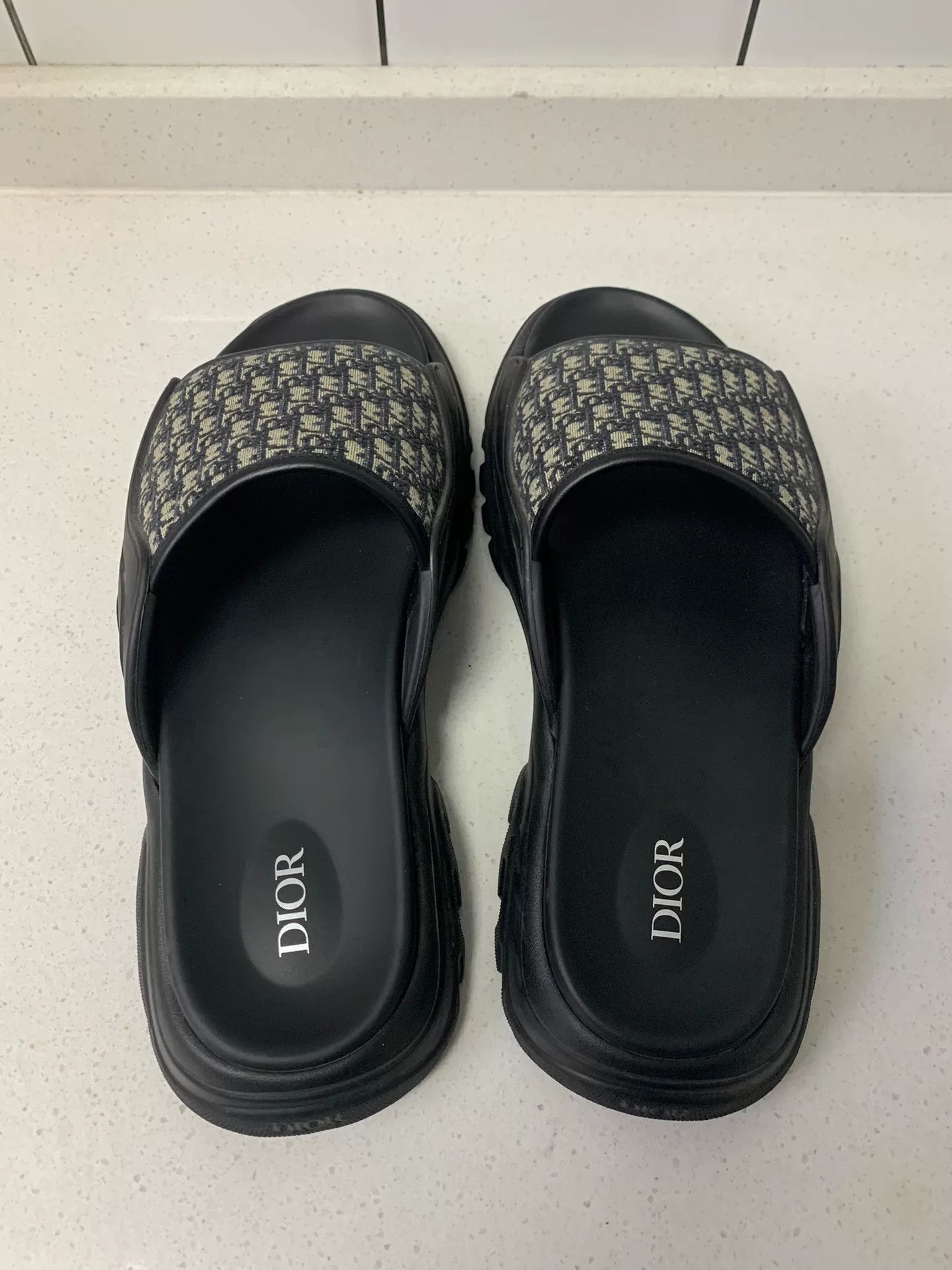 Dior Dior Monogram Print Slippers Size US 8 / EU 41 - 4 Thumbnail