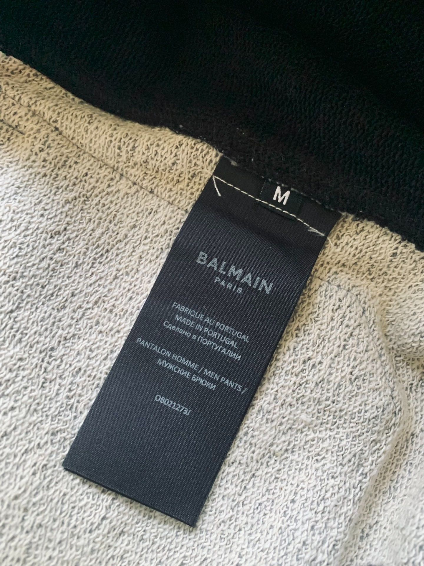 Balmain Balmain Embossed Sport Drawstring Pants Size US 34 / EU 50 - 6 Thumbnail
