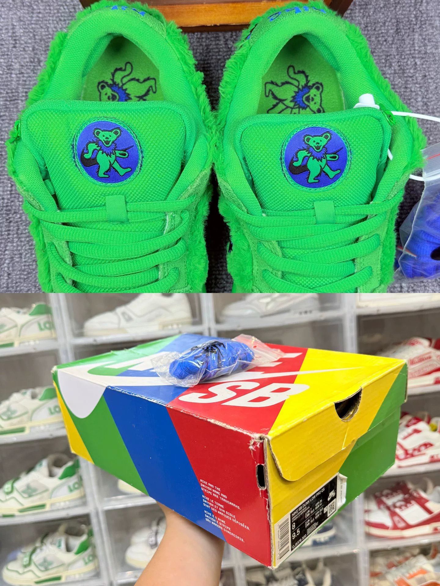 Nike Nike DUNK SB Green Lowtop Sneakers 8 Men Size US 8 / EU 41 - 9 Thumbnail