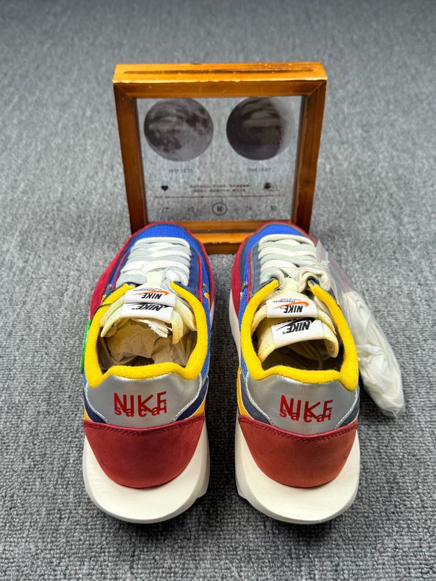 Sacai Sacai Blue Lowtop Sneakers 11 Men Size US 11 / EU 44 - 5 Thumbnail