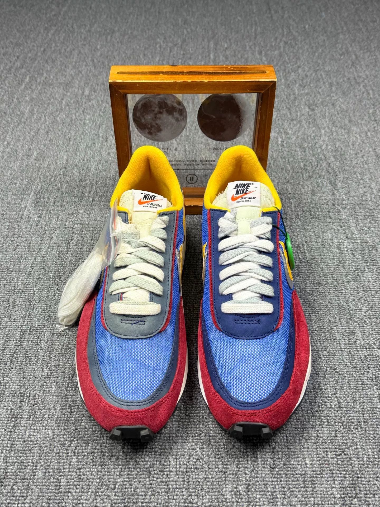 Sacai Sacai Blue Lowtop Sneakers 11 Men Size US 11 / EU 44 - 4 Thumbnail