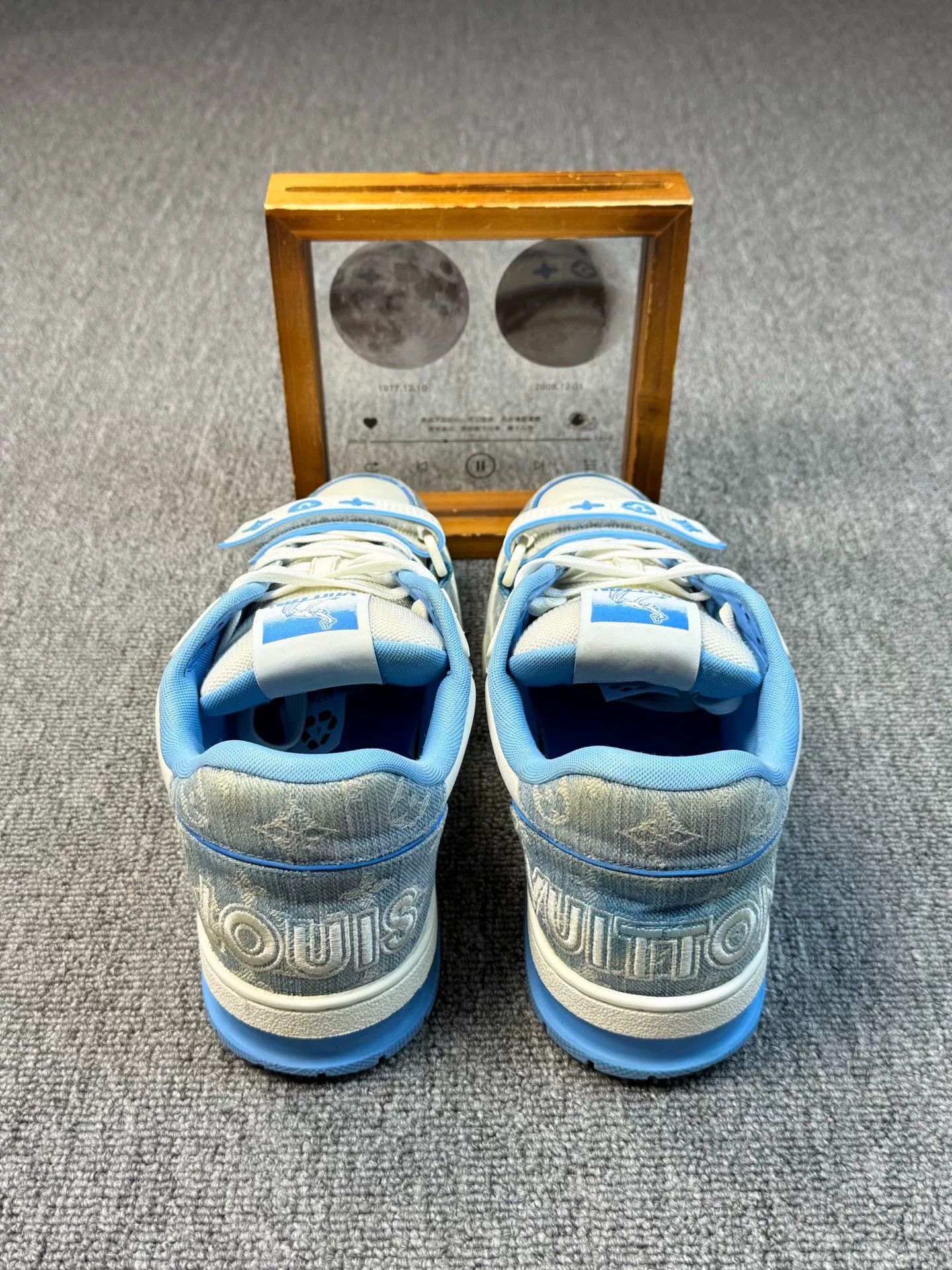 Louis Vuitton Louis Vuitton Training Blue Lowtop Sneakers 8 Men Size US 8 / EU 41 - 5 Thumbnail