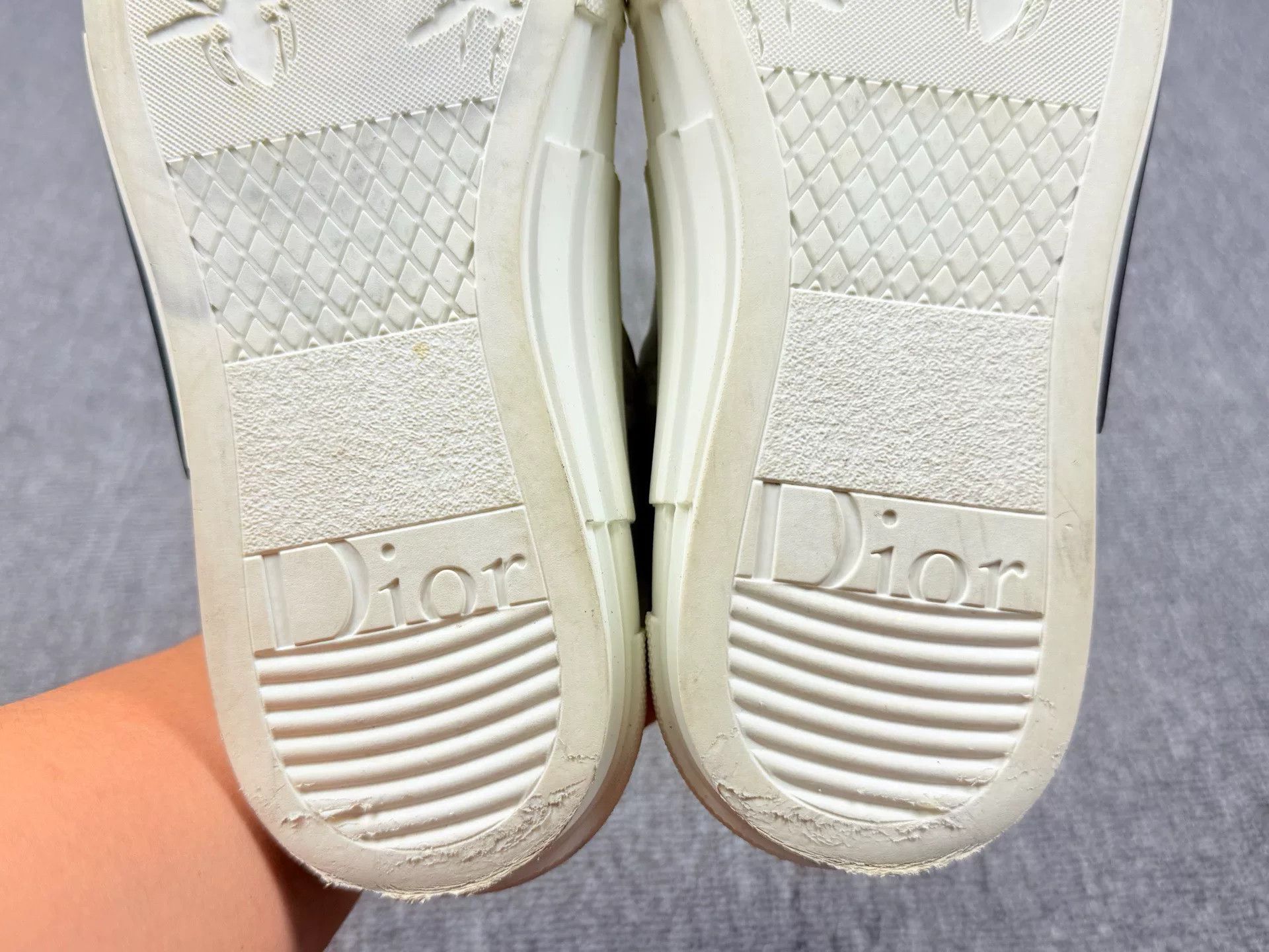 Dior Dior White Lowtop Sneakers it_37 Women Size US 7 / IT 37 - 8 Thumbnail