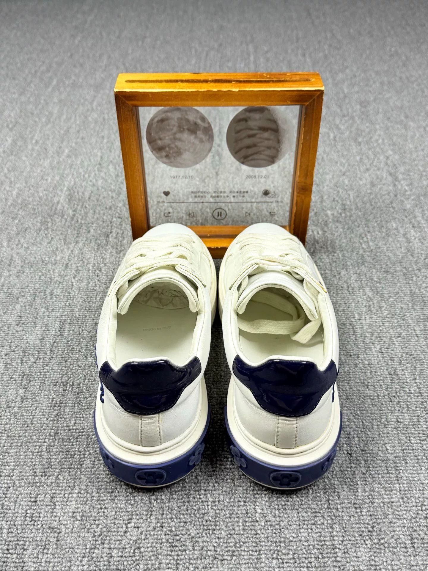 Louis Vuitton Louis Vuitton Blue Lowtop Sneakers it_36-5 Women Size US 6.5 / IT 36.5 - 5 Thumbnail