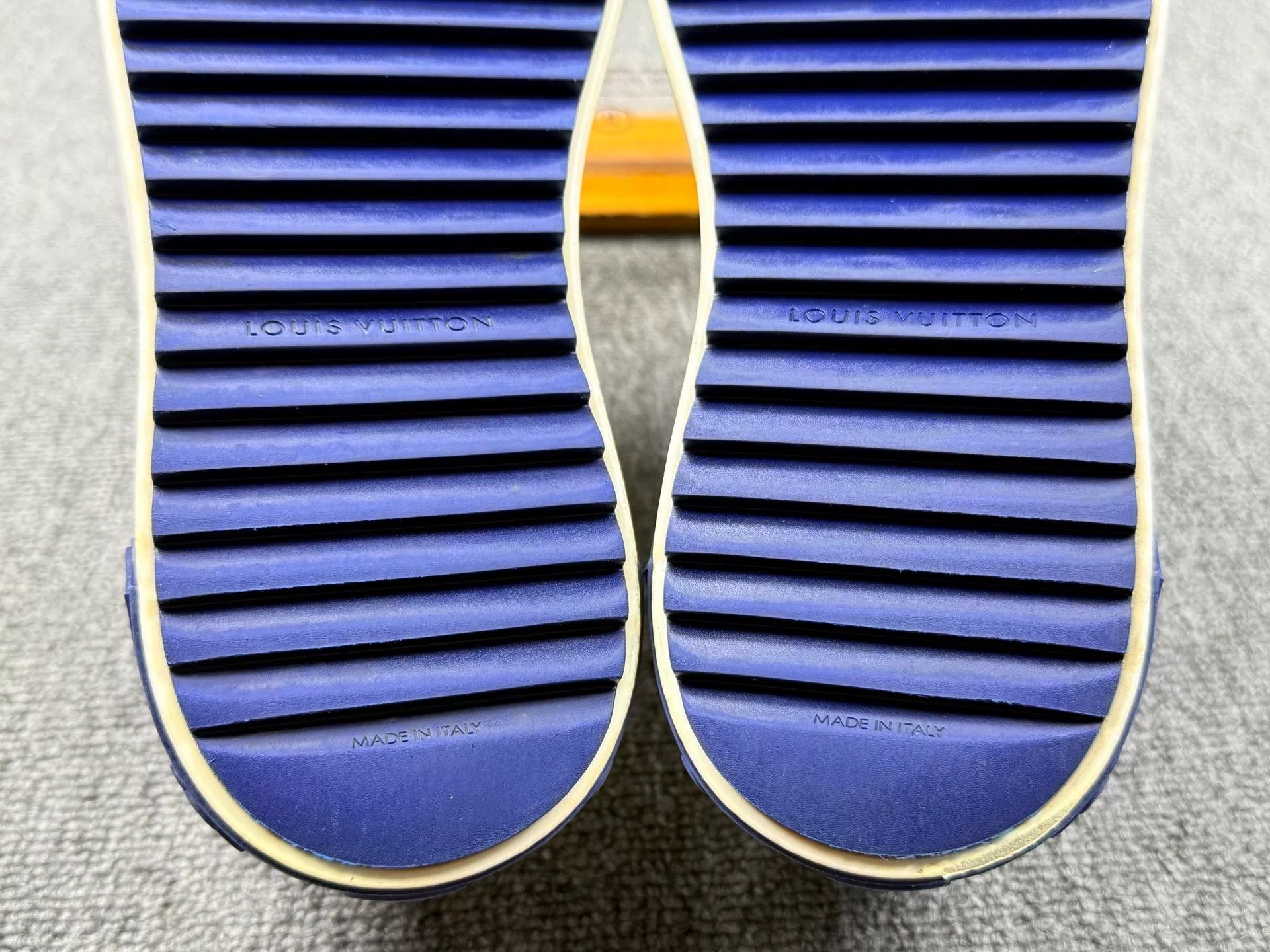 Louis Vuitton Louis Vuitton Blue Lowtop Sneakers it_36-5 Women Size US 6.5 / IT 36.5 - 8 Thumbnail