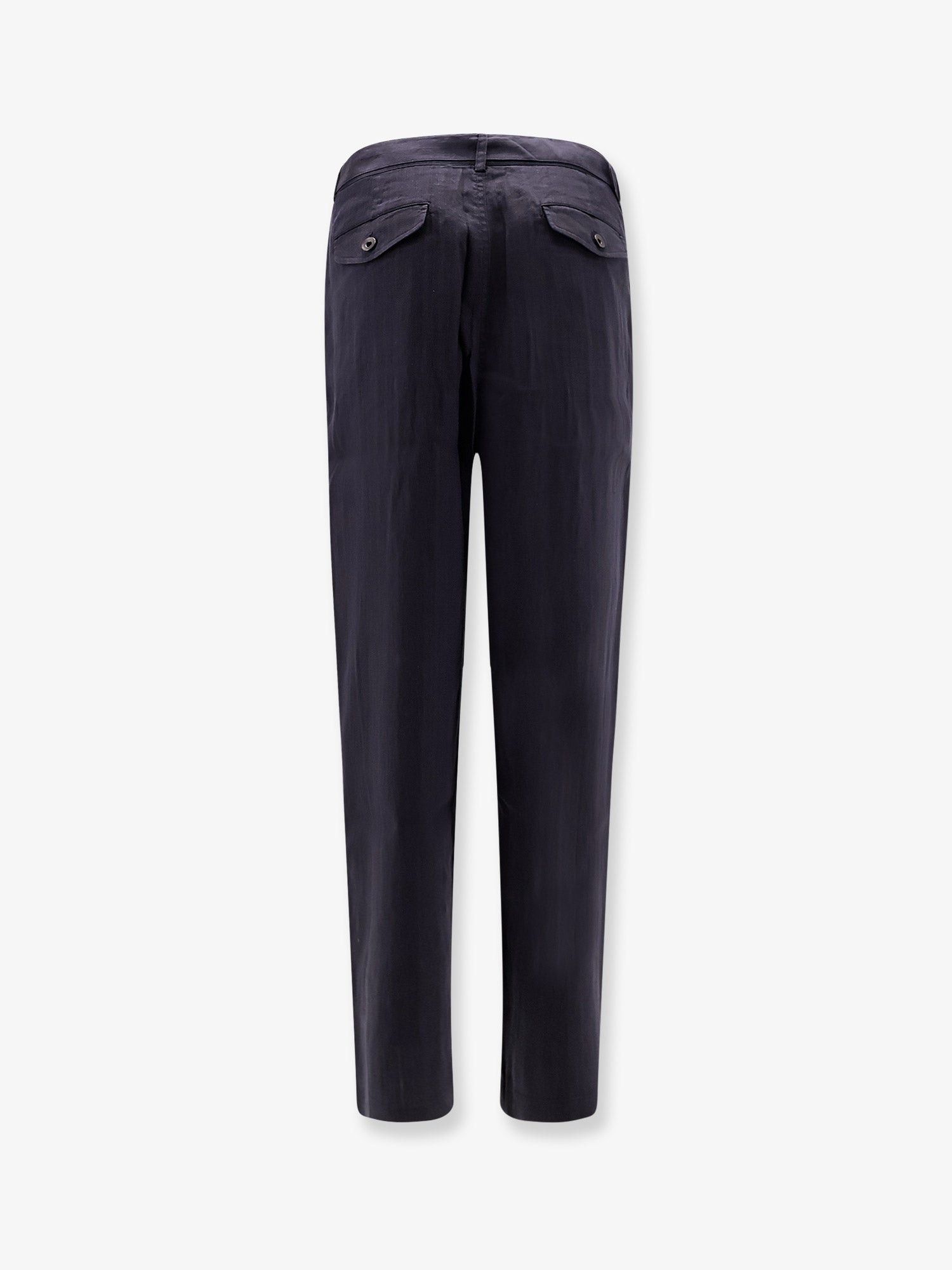 TONYWACK Linen Blend Trousers Size US 32 / EU 48 - 2 Thumbnail