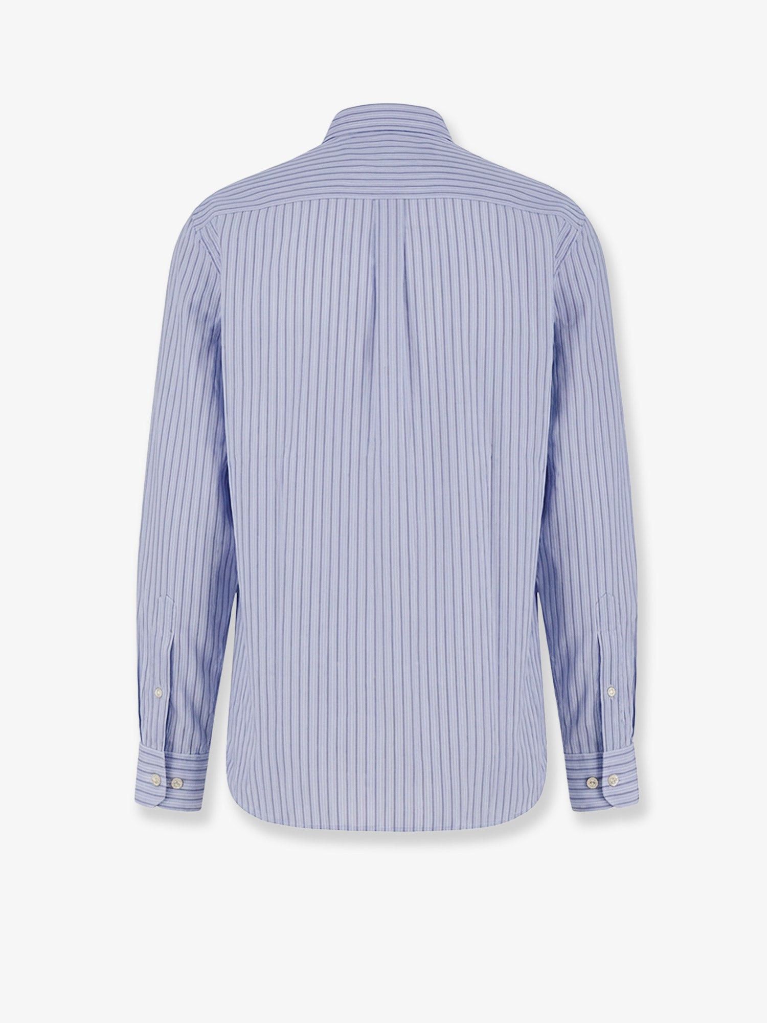 TONYWACK Lyocell Shirt With Striped Motif Size US XL / EU 56 / 4 - 2 Thumbnail