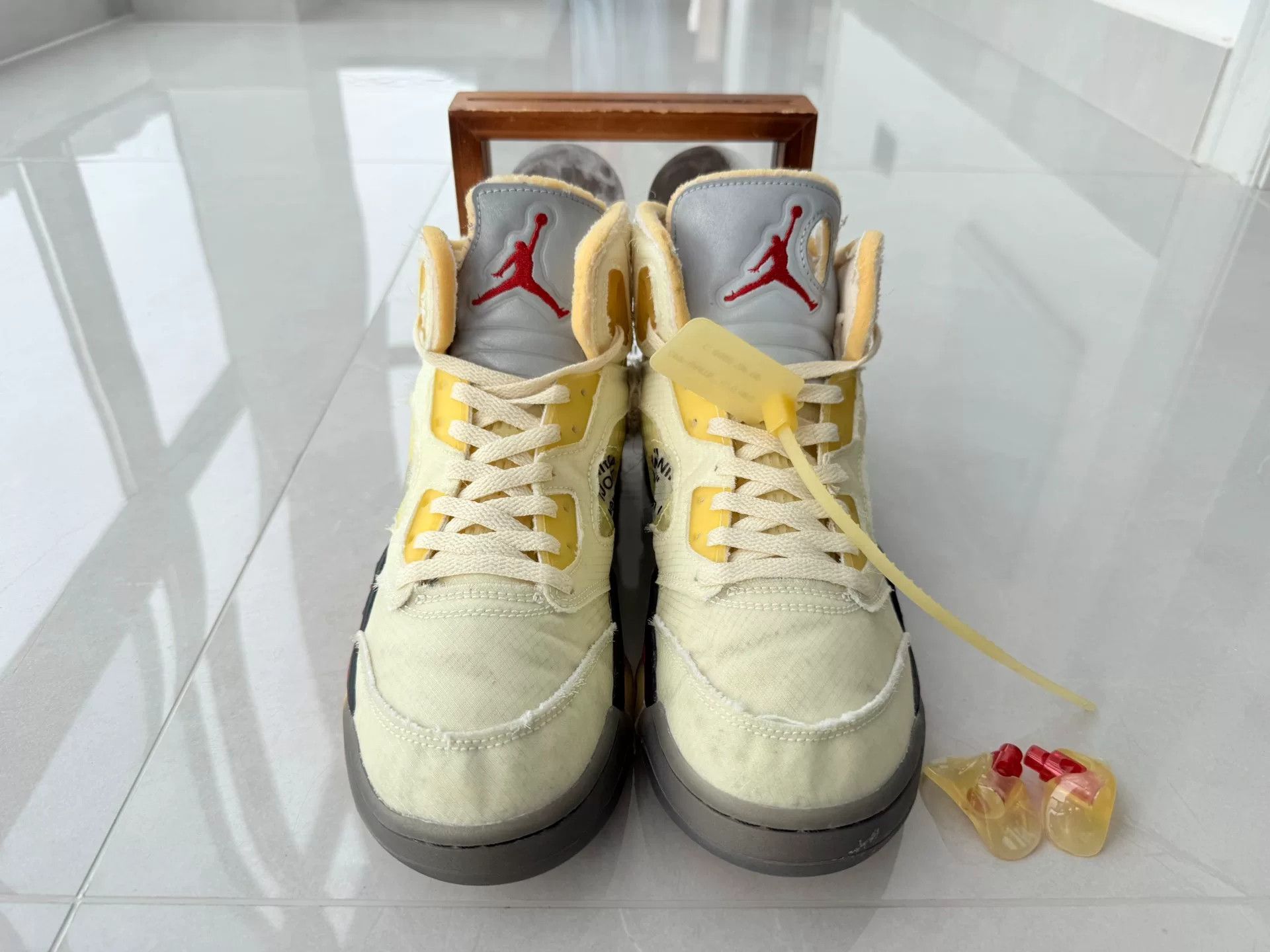 Nike Nike AJ5 White Lowtop Sneakers 11 Men Size US 11 / EU 44 - 4 Thumbnail