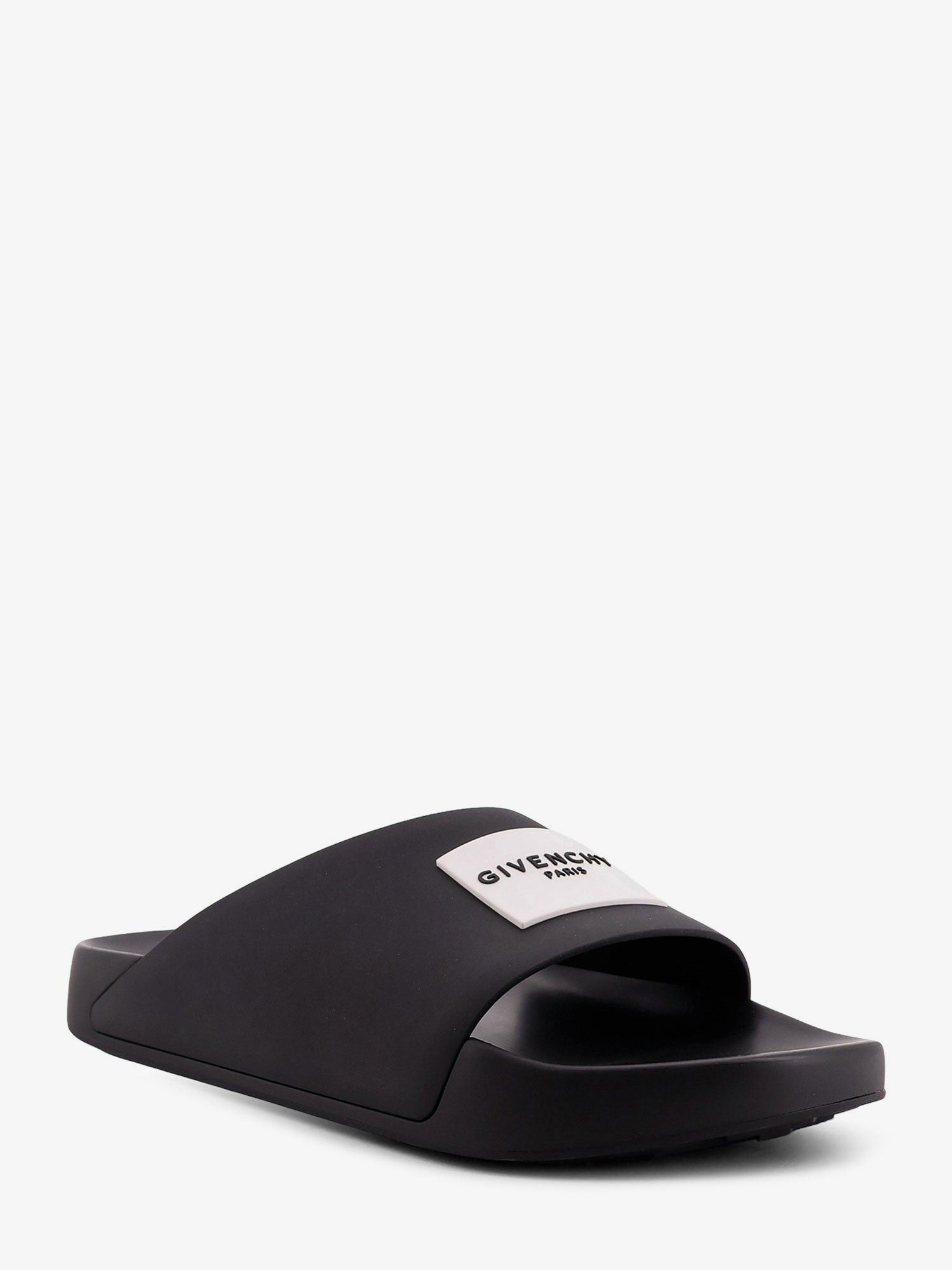 Givenchy Rubber Slide With Logo Lettering Patch Size US 6 / EU 39 - 2 Thumbnail