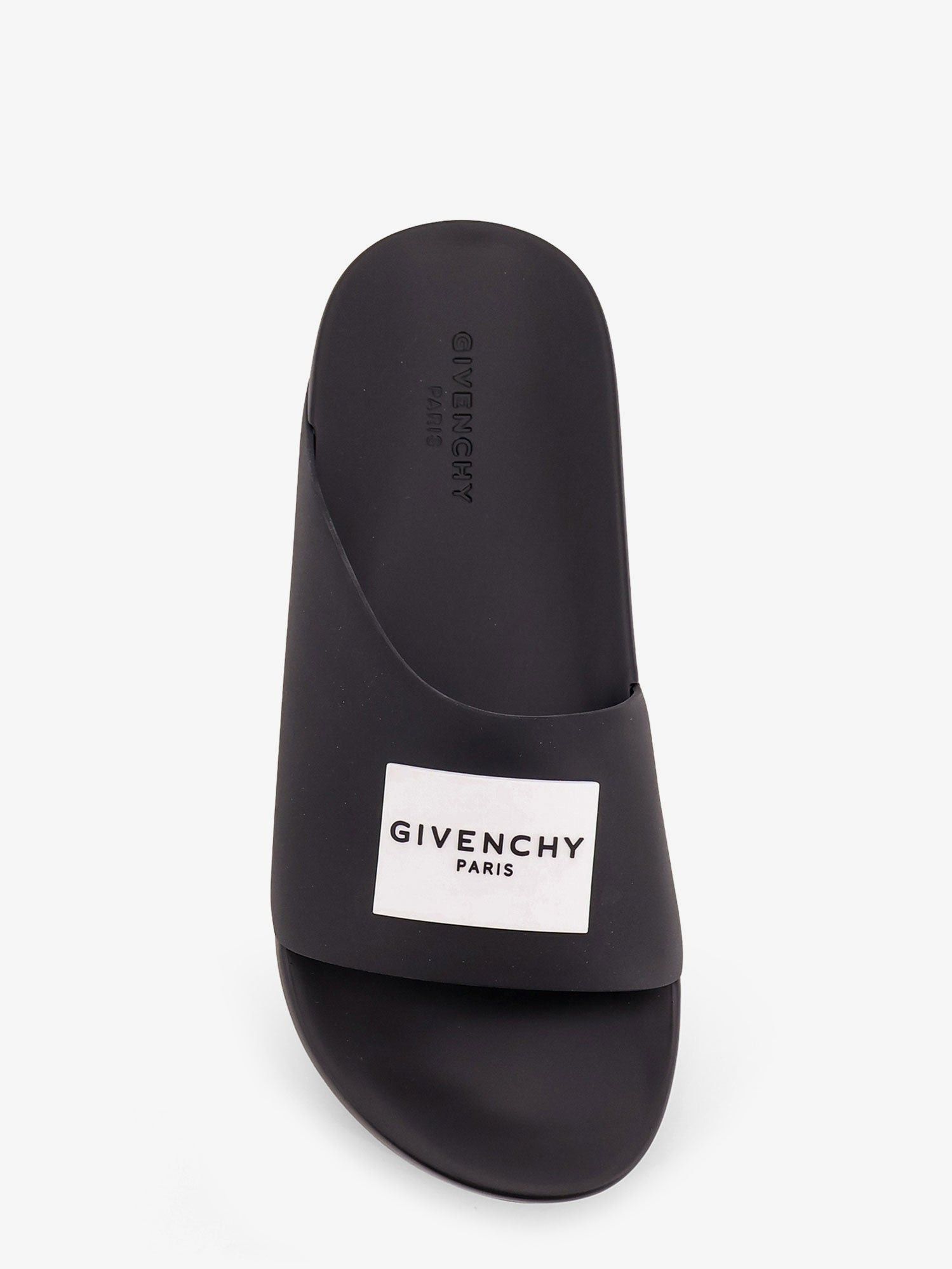 Givenchy Rubber Slide With Logo Lettering Patch Size US 10 / EU 43 - 5 Thumbnail