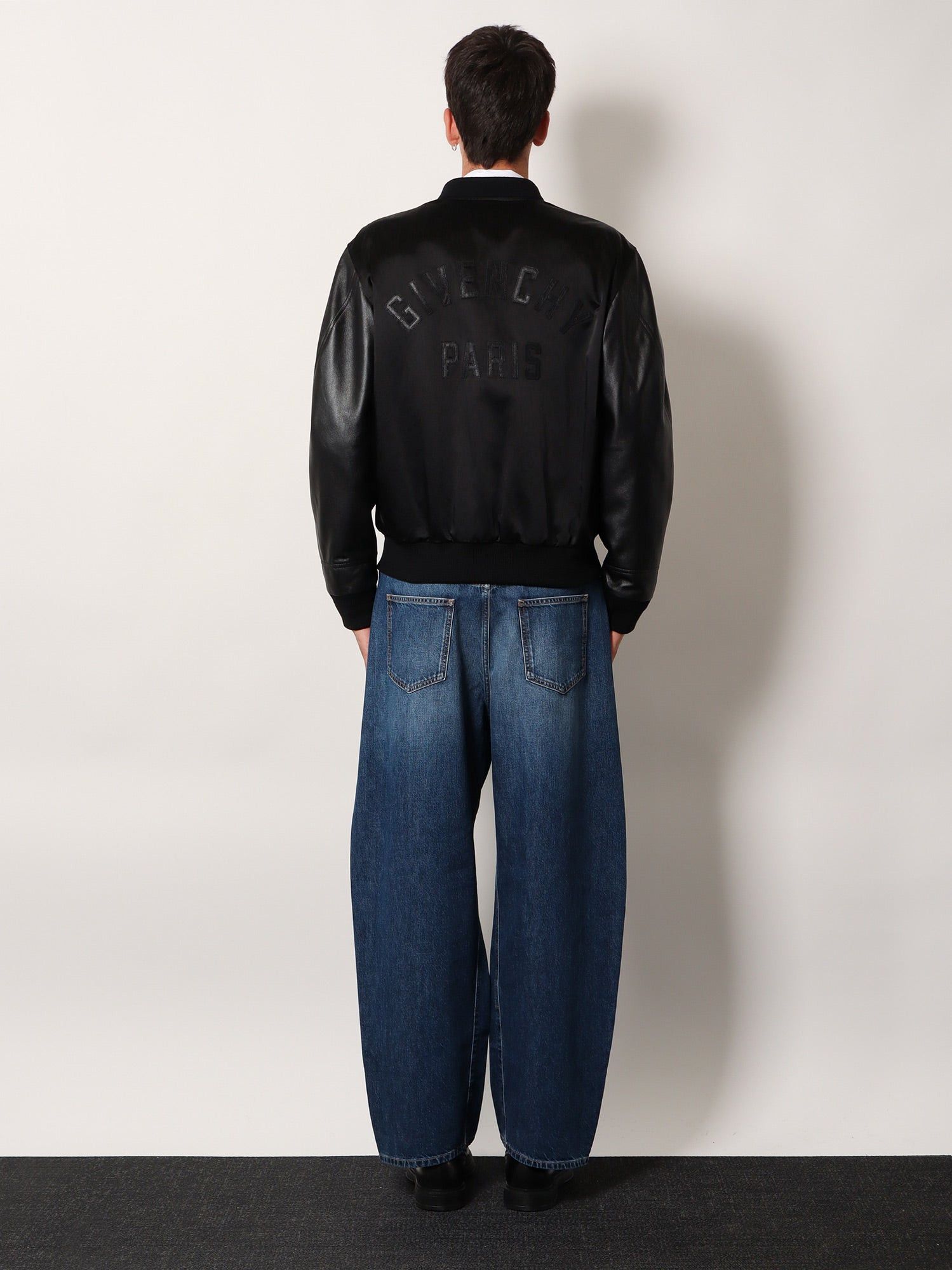 Givenchy Cotton And Nylon Jacket With Leather Sleeves Size US L / EU 52-54 / 3 - 3 Thumbnail