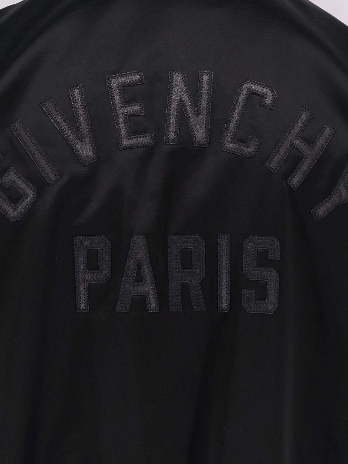 Givenchy Cotton And Nylon Jacket With Leather Sleeves Size US L / EU 52-54 / 3 - 5 Thumbnail