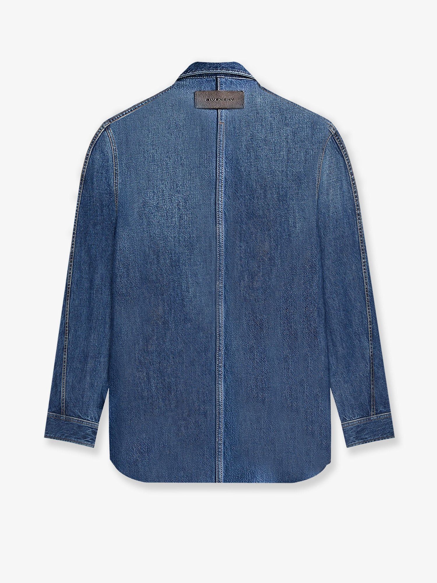 Givenchy Overshirt Denim Shirt Size US M / EU 48-50 / 2 - 4 Thumbnail