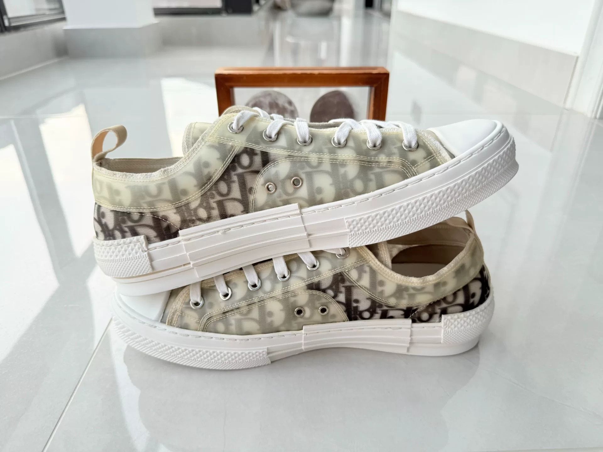 Dior Dior Black Lowtop Sneakers it_42 Women Size US 12 / IT 42 - 3 Thumbnail