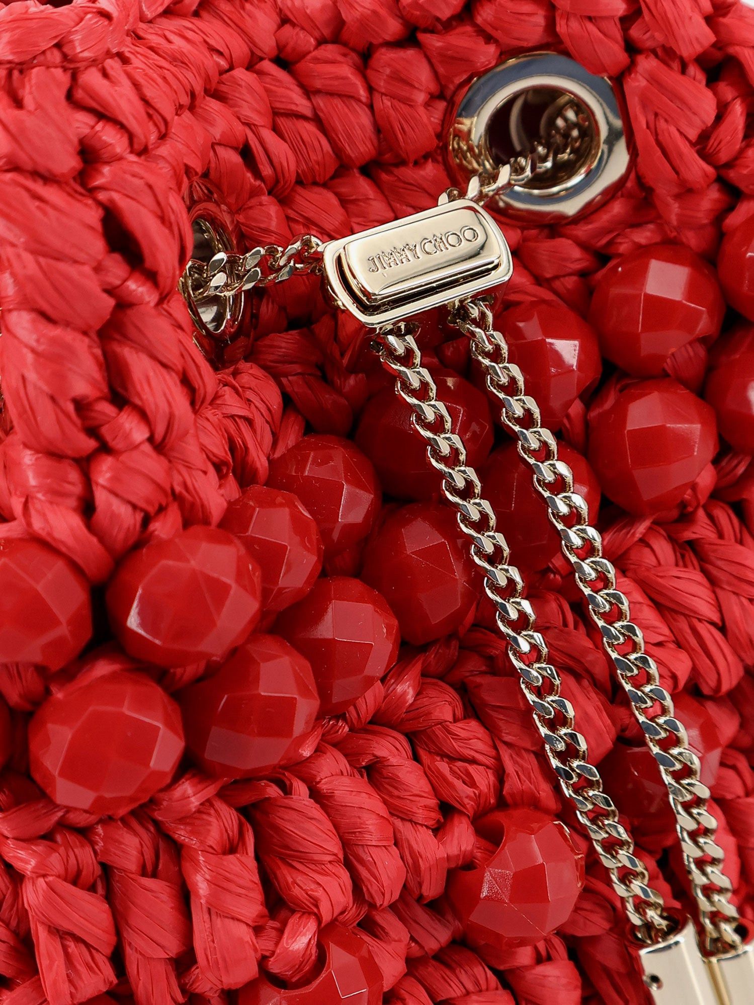 Jimmy Choo Bon Bon Raffia Bucket Bag Size ONE SIZE - 5 Thumbnail