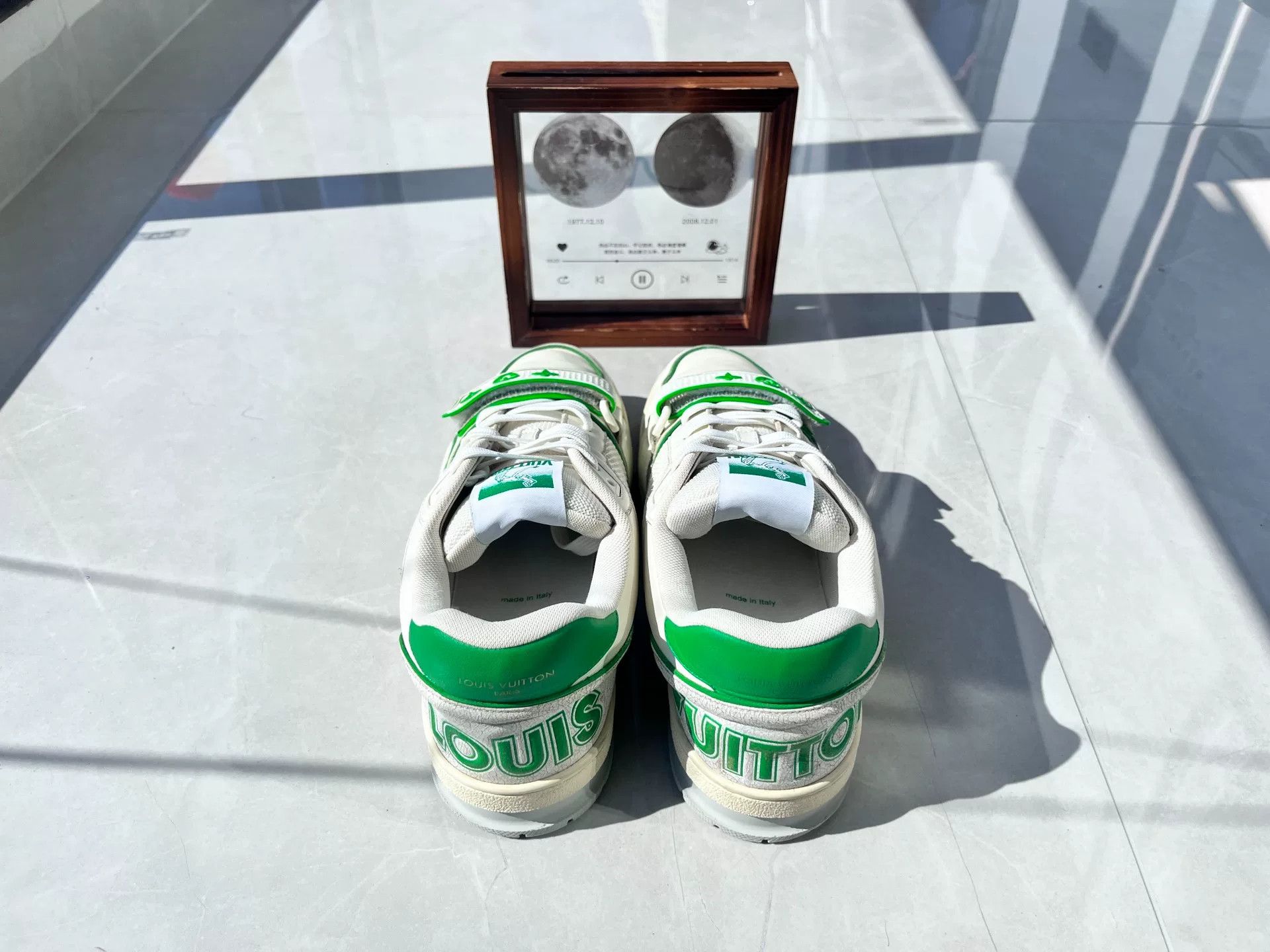 Louis Vuitton Louis Vuitton Training Green Lowtop Sneakers 9 Men Size US 9 / EU 42 - 5 Thumbnail