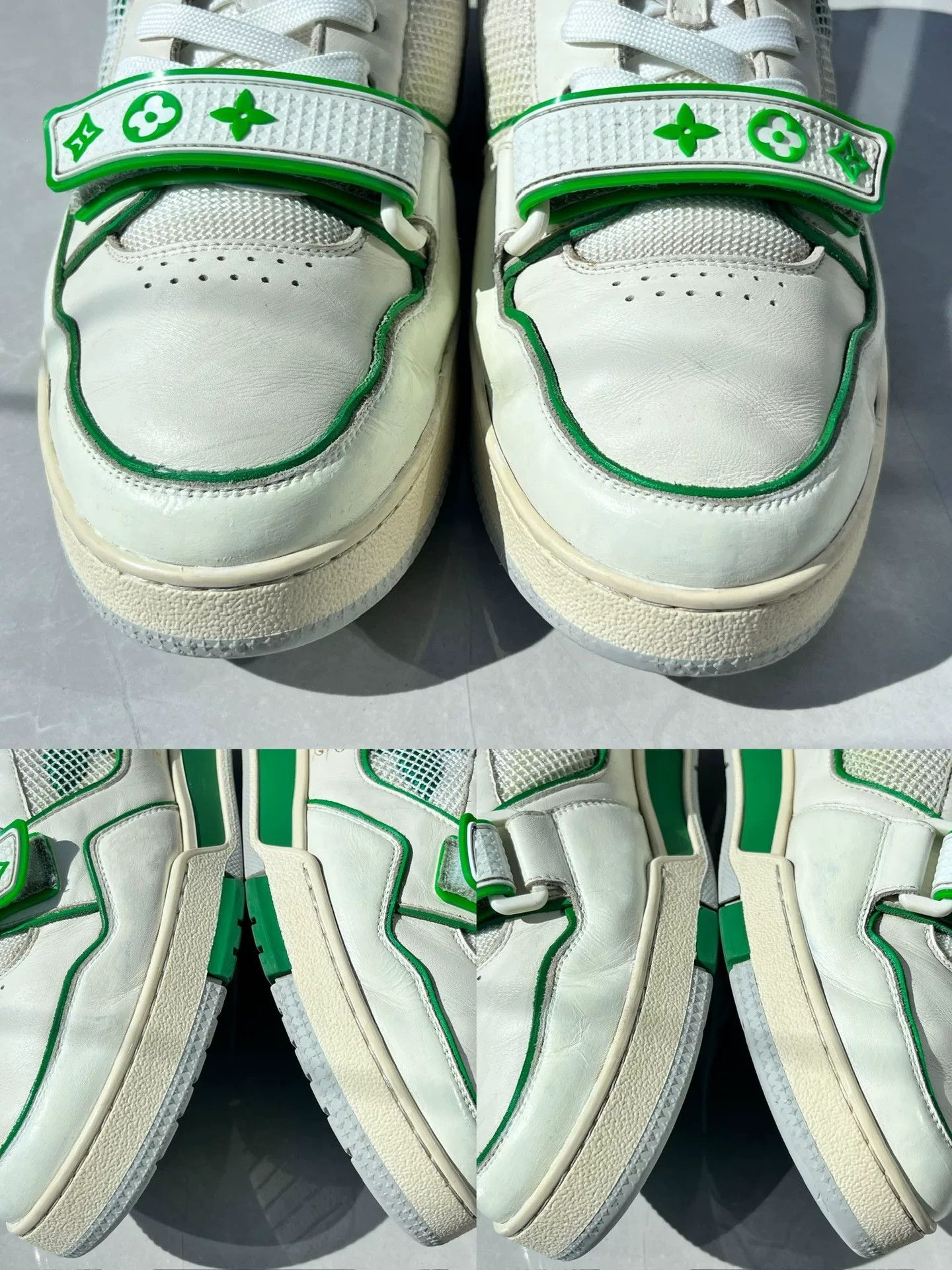 Louis Vuitton Louis Vuitton Training Green Lowtop Sneakers 9 Men Size US 9 / EU 42 - 7 Thumbnail