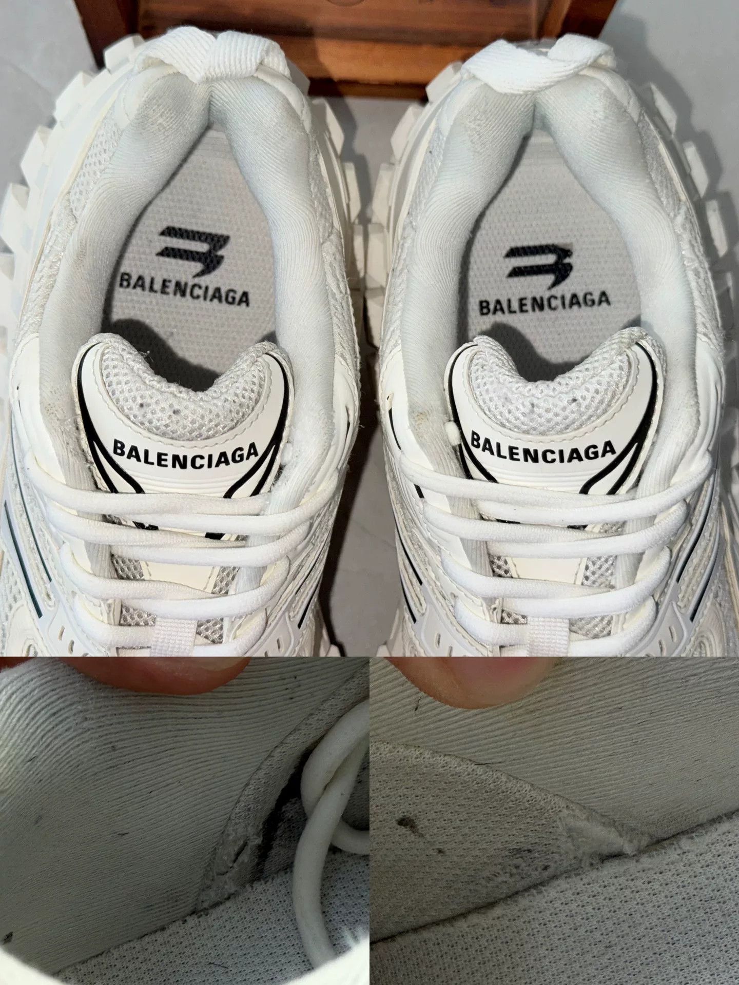 Balenciaga Balenciaga White Lowtop Sneakers 8 Men Size US 8 / EU 41 - 9 Thumbnail