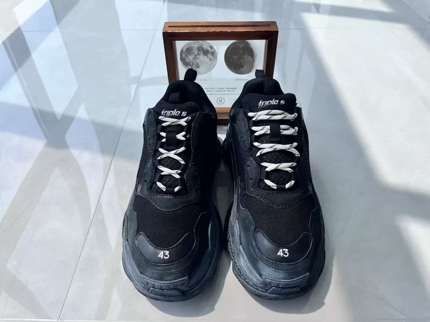 Balenciaga Balenciaga Black Lowtop Sneakers 10 Men Size US 10 / EU 43 - 4 Thumbnail