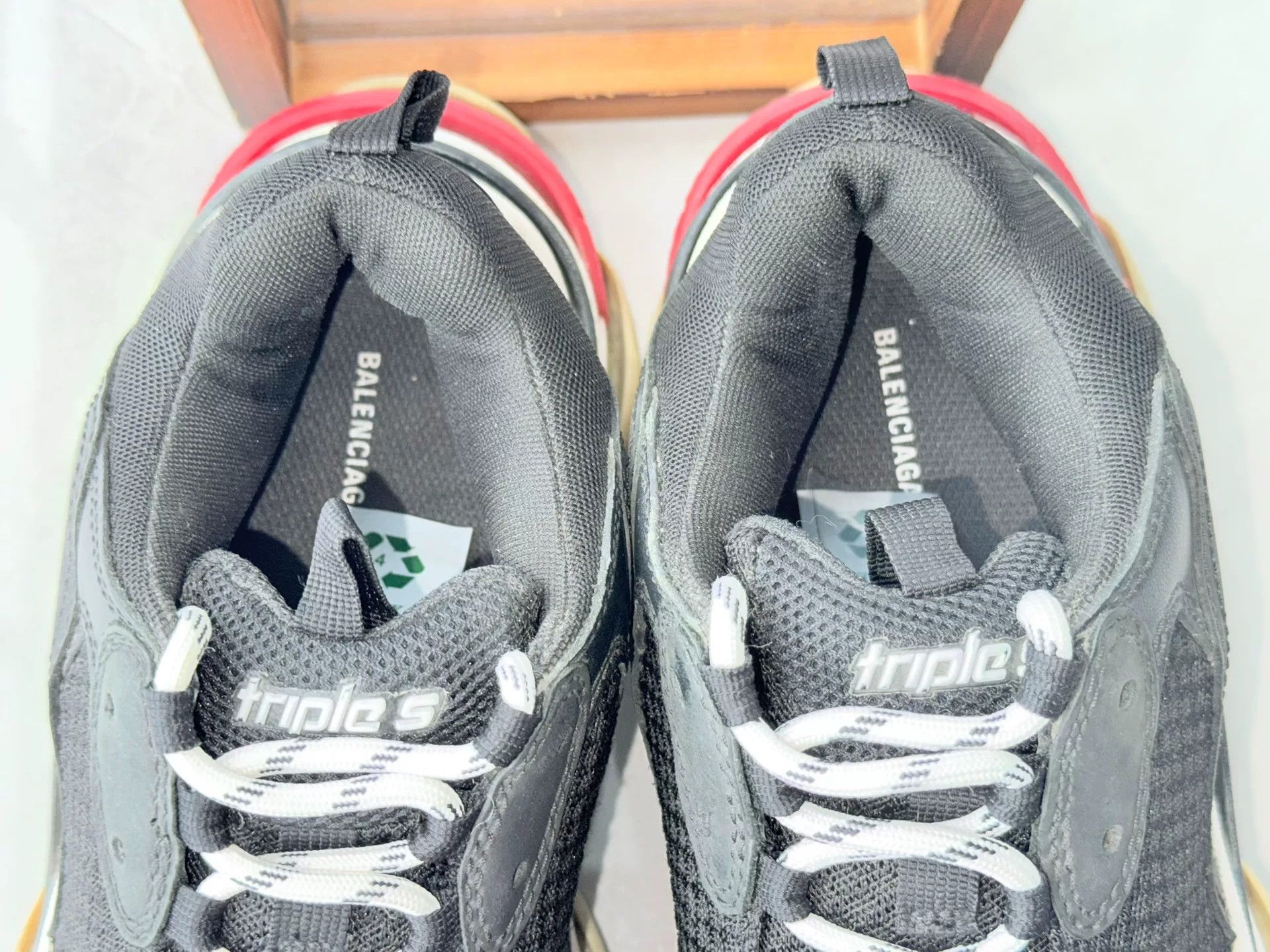 Balenciaga Balenciaga Black Lowtop Sneakers 7 Men Size US 7 / EU 40 - 6 Thumbnail