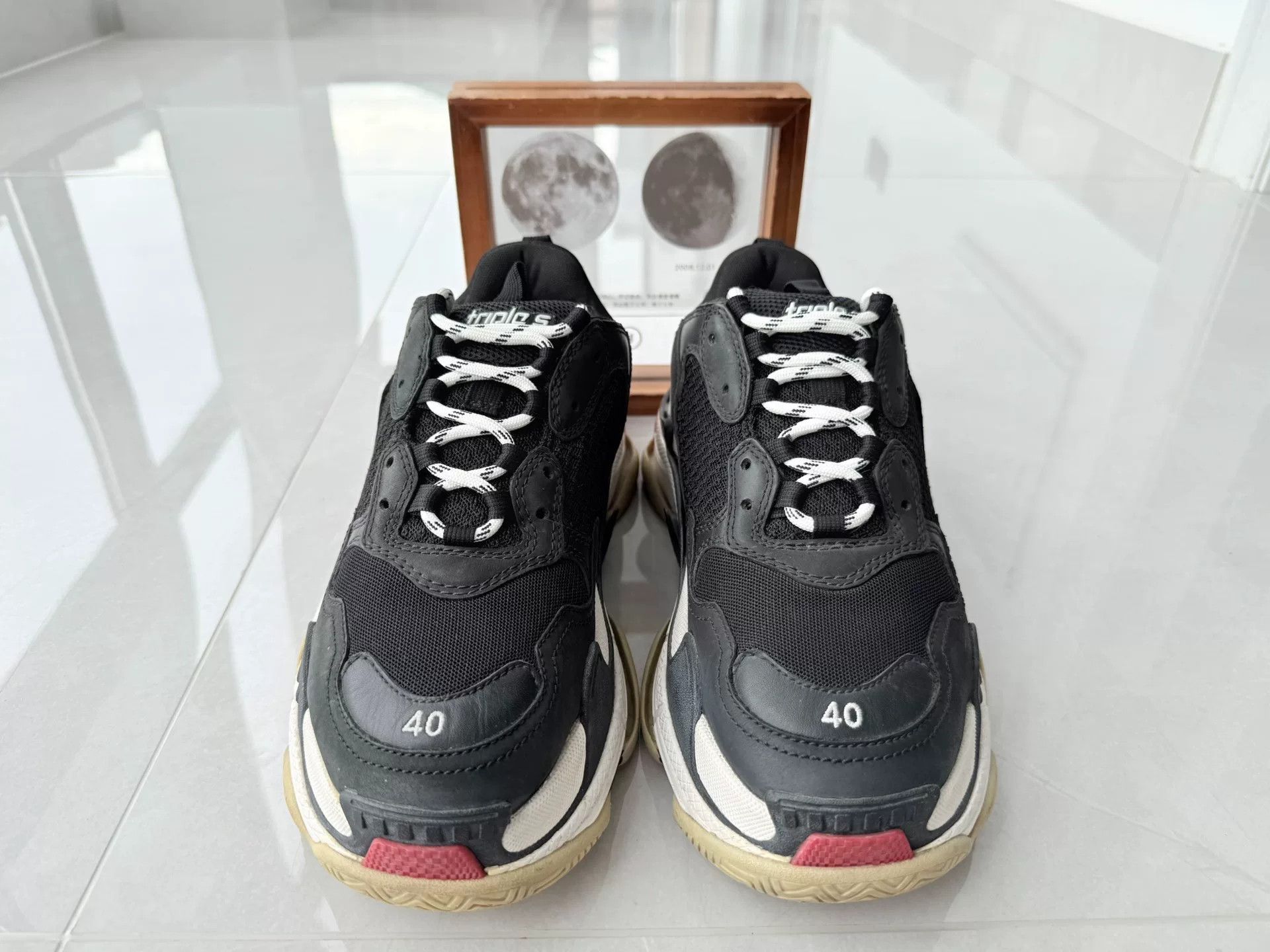 Balenciaga Balenciaga Black Lowtop Sneakers 7 Men Size US 7 / EU 40 - 4 Thumbnail