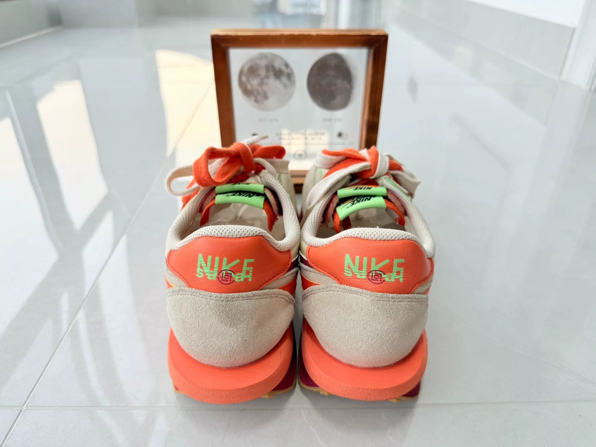 Sacai Sacai Collab White Lowtop Sneakers 11 Men Size US 11 / EU 44 - 5 Thumbnail