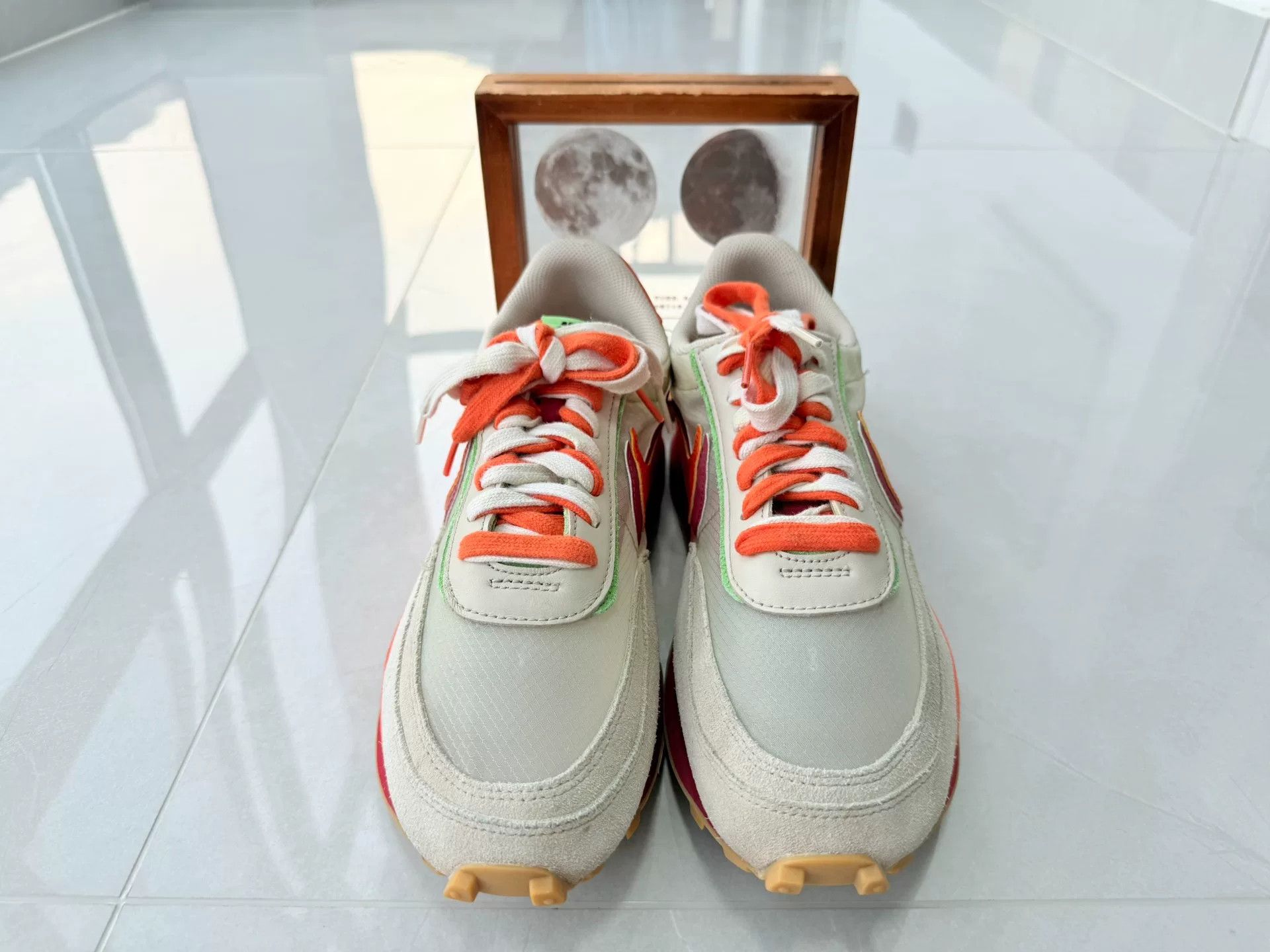 Sacai Sacai Collab White Lowtop Sneakers 11 Men Size US 11 / EU 44 - 4 Thumbnail