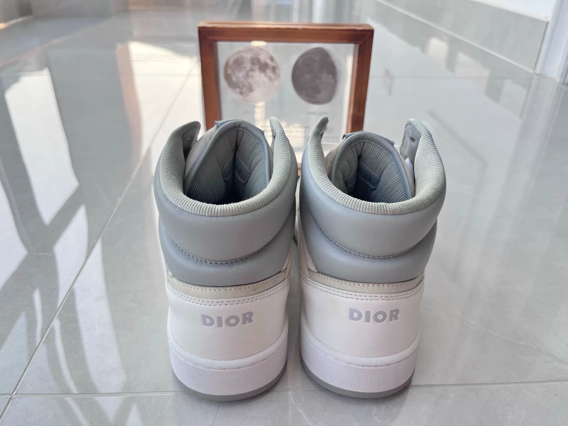 Dior Dior Retro White Hitop Sneakers 10 Men Size US 10 / EU 43 - 5 Thumbnail
