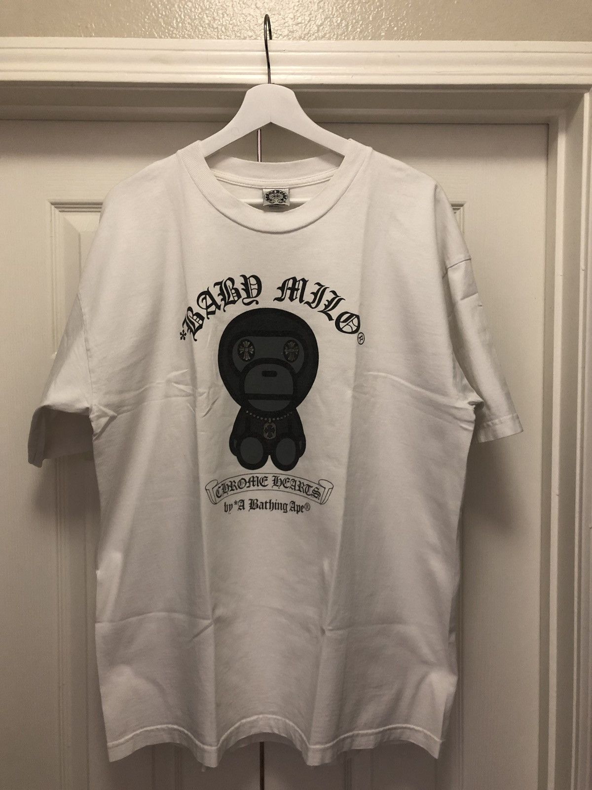 Bape Bape x Chrome Hearts Tee Grailed