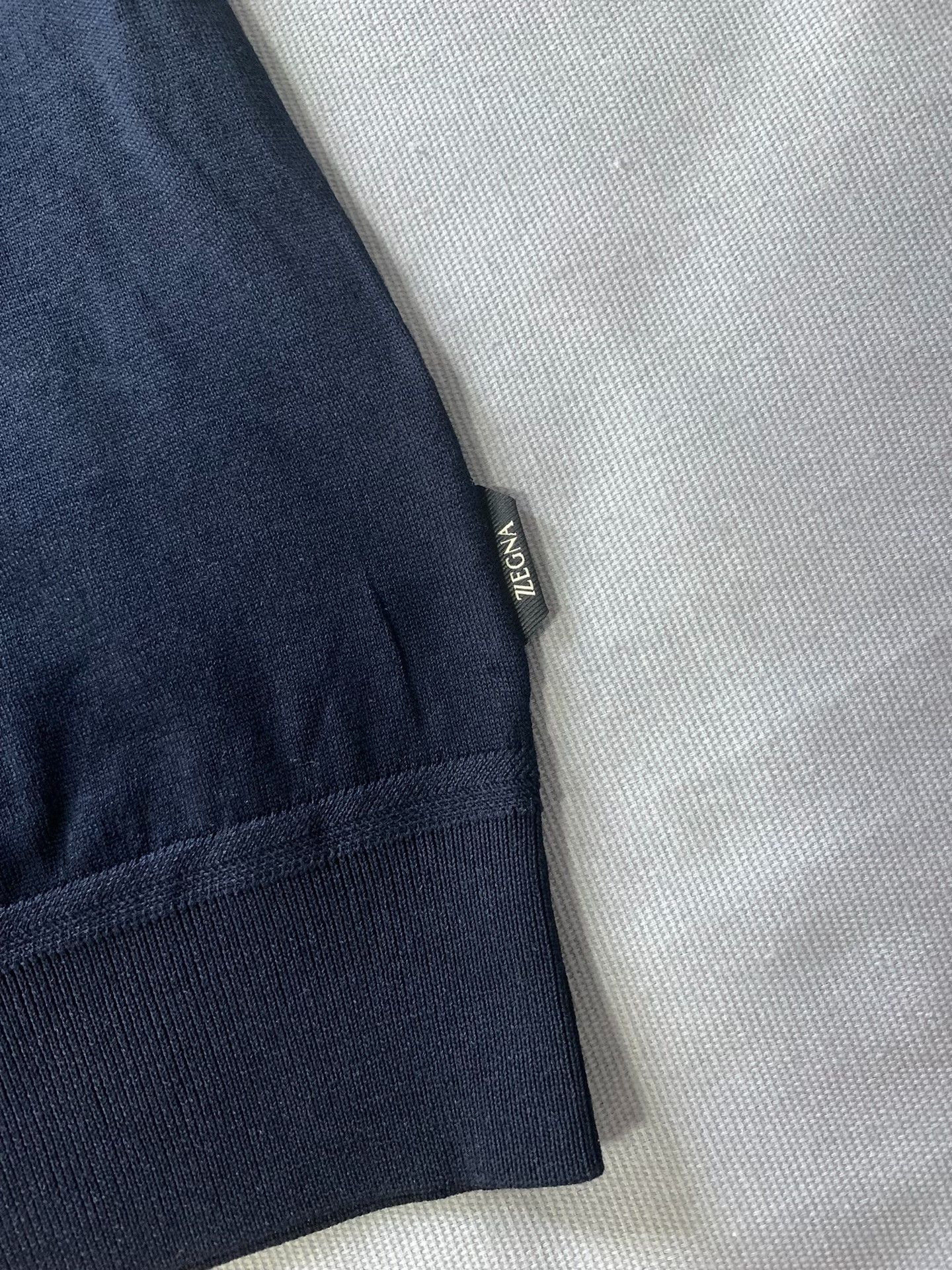 Ermenegildo Zegna Ermenegildo Zegna Cotton Knit Sweater Size US S / EU 44-46 / 1 - 3 Thumbnail