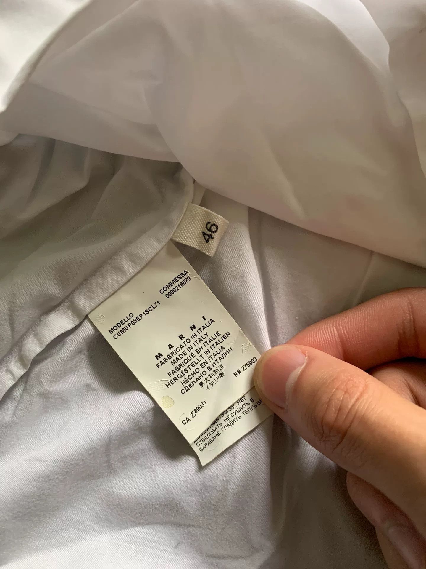 Marni Marni Printed Shirt Size US S / EU 44-46 / 1 - 3 Thumbnail