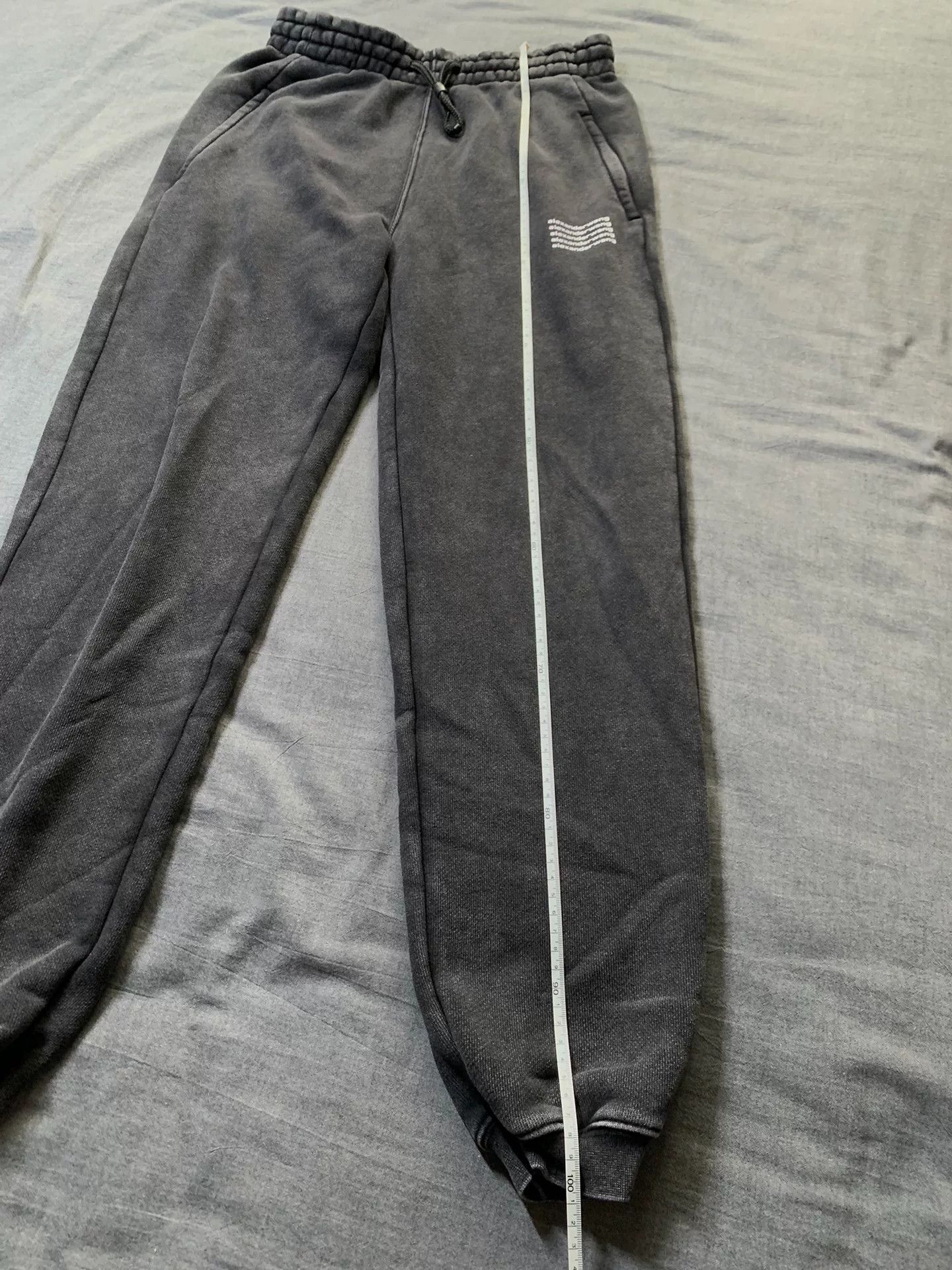 Alexander Wang Alexander Wang Acid-Wash Fleece Jogger Pants Size US 26 / EU 42 - 7 Thumbnail
