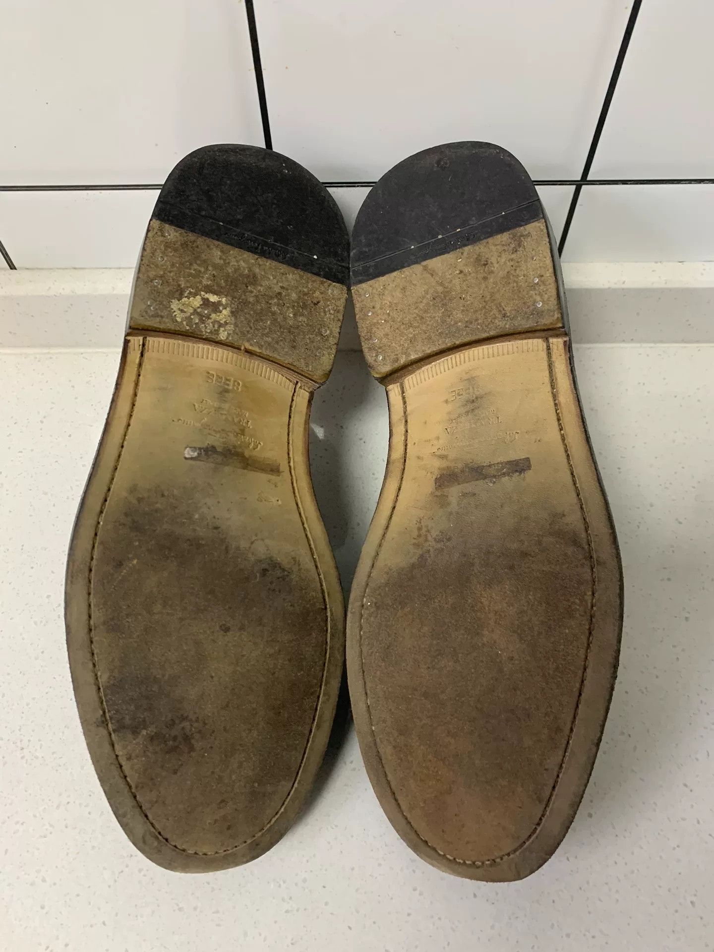 Salvatore Ferragamo Ferragamo Men's Leather Buckle Shoes Size US 8 / EU 41 - 6 Thumbnail