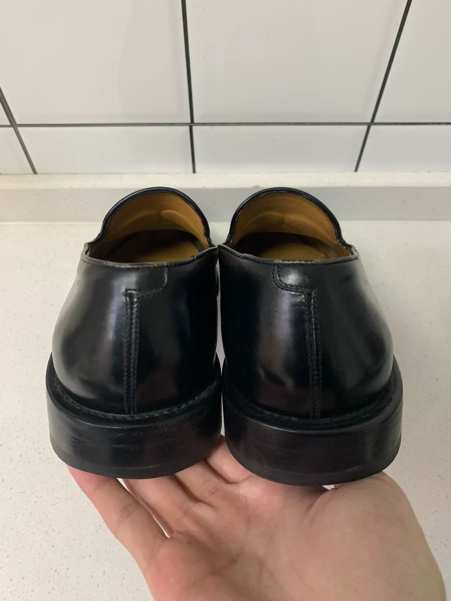 Salvatore Ferragamo Ferragamo Men's Leather Buckle Shoes Size US 8 / EU 41 - 5 Thumbnail