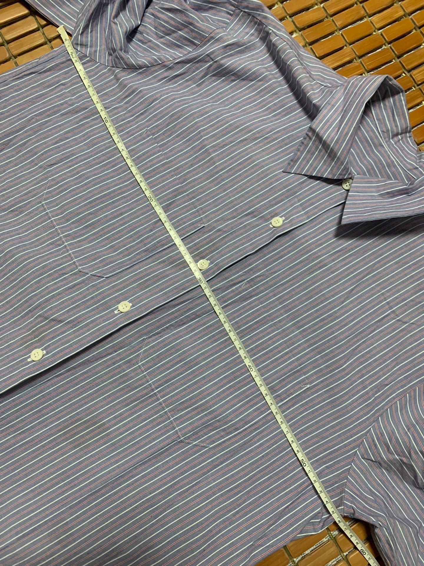 Prada Prada Striped Ribbon Shirt Size XS / US 0-2 / IT 36-38 - 6 Thumbnail
