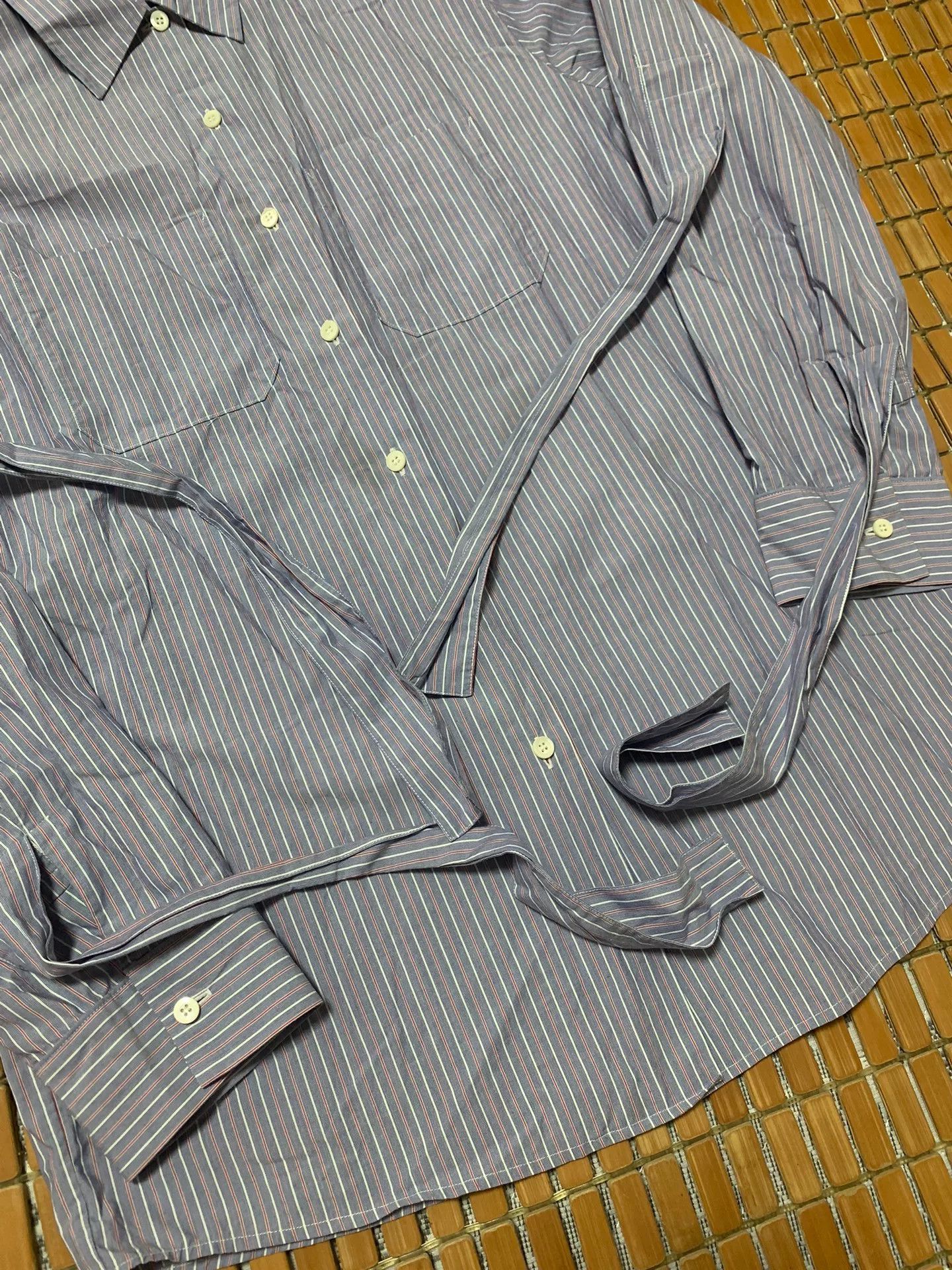 Prada Prada Striped Ribbon Shirt Size XS / US 0-2 / IT 36-38 - 2 Thumbnail