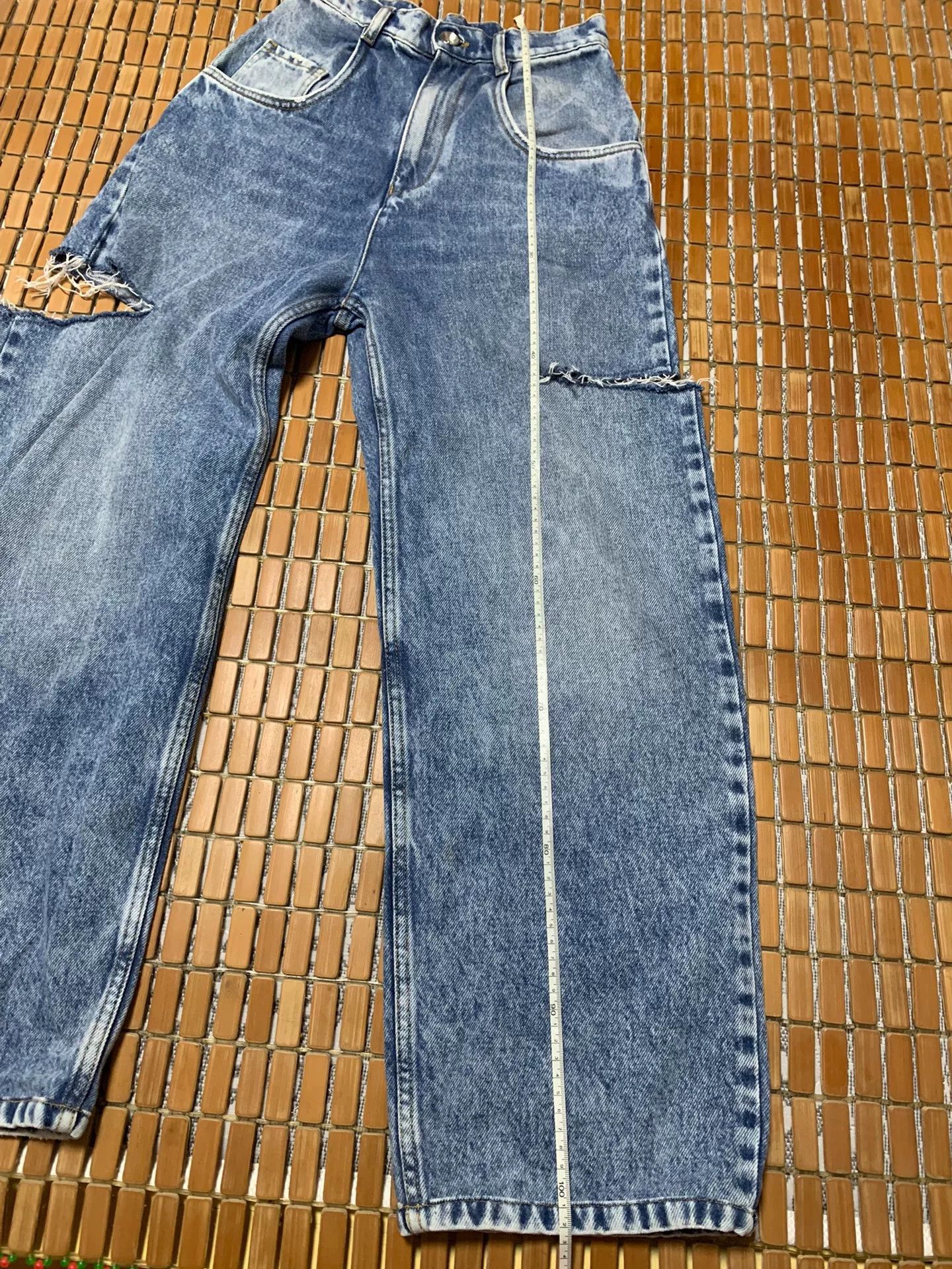 Maison Margiela Maison Margiela Distressed Denim Jeans Size 36" / US 14 / IT 50 - 6 Thumbnail